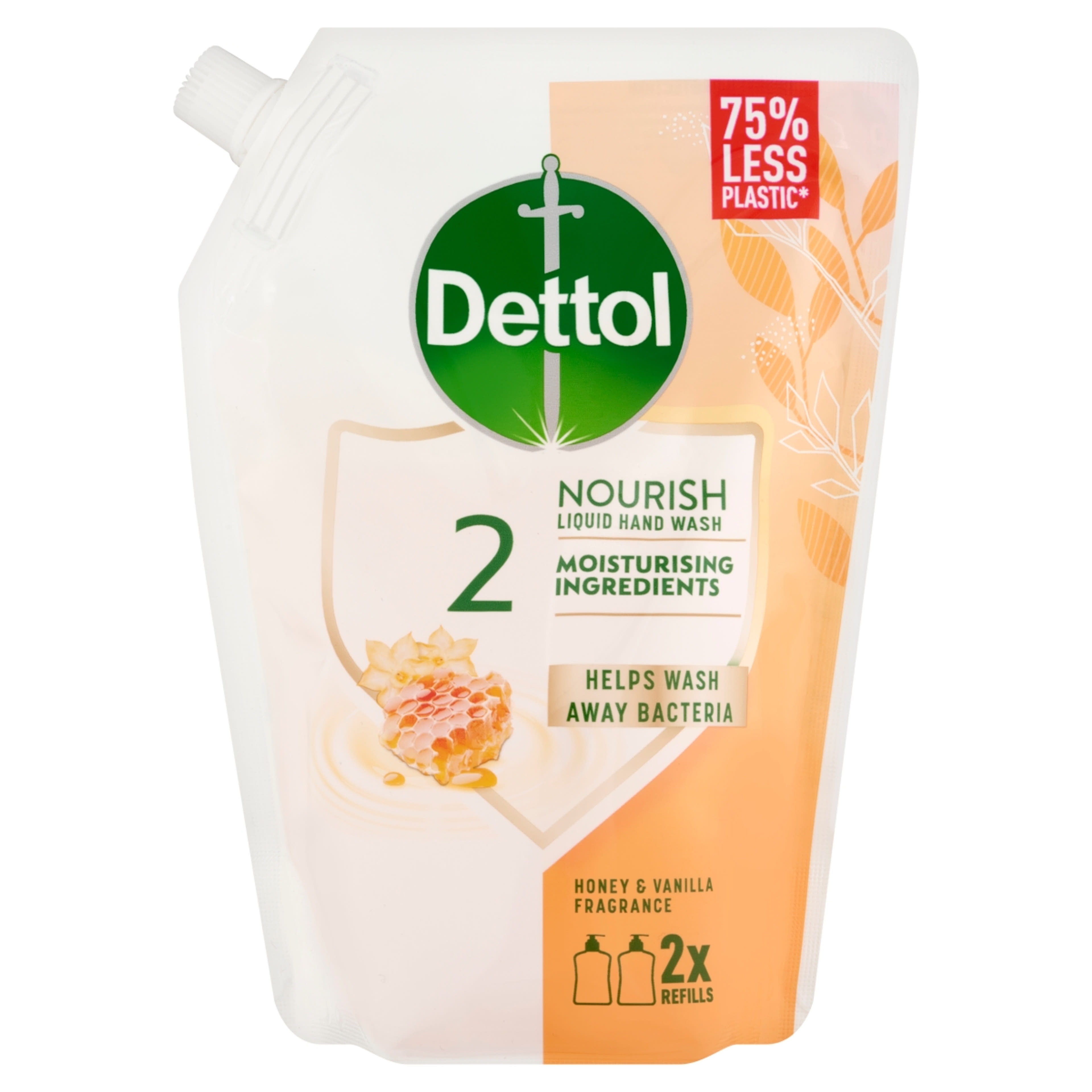 Dettol folyékony szappan utántöltő méz - 500 ml