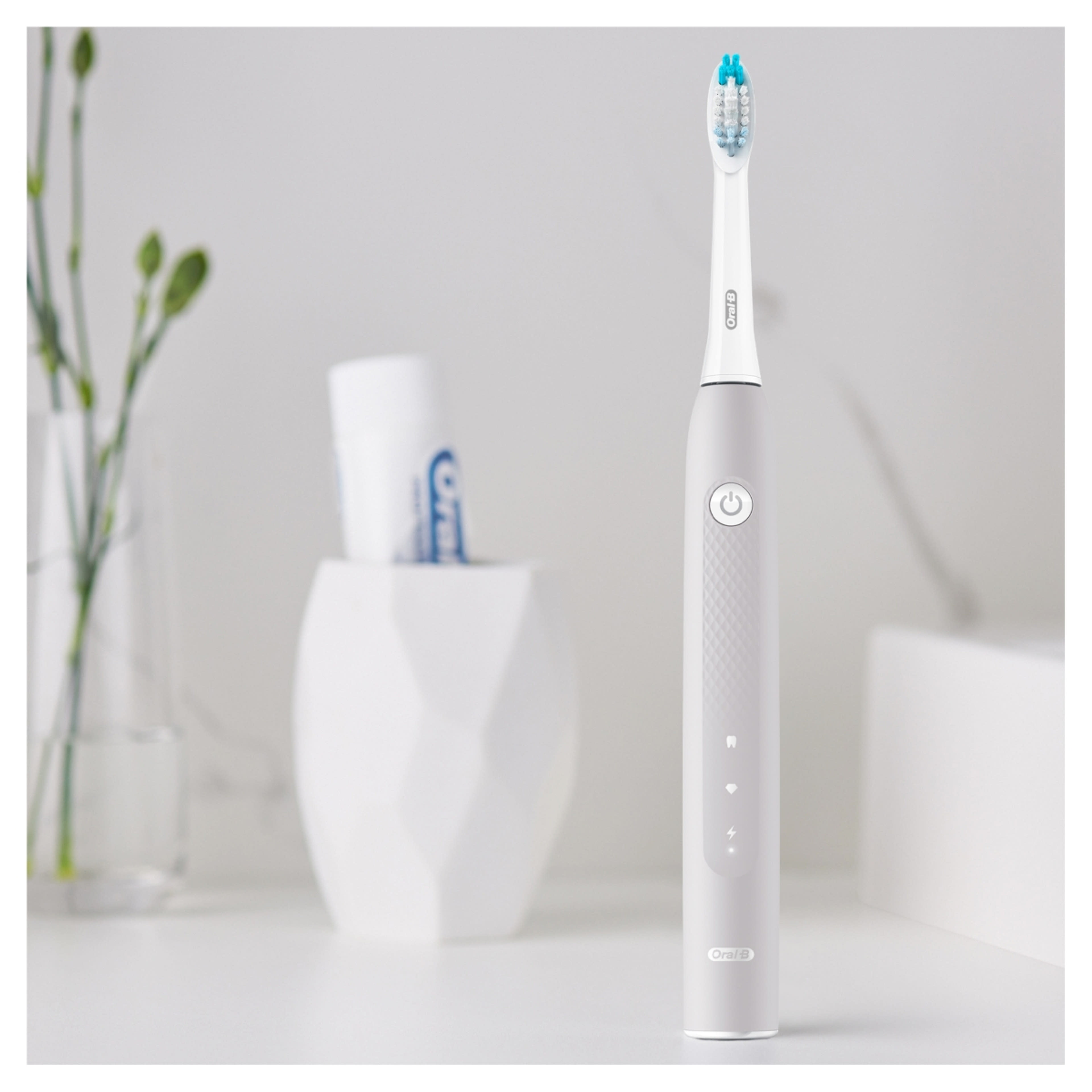 Oral B pulsonic sensitiv elektromos fogkefe pótfej - 4 db-4