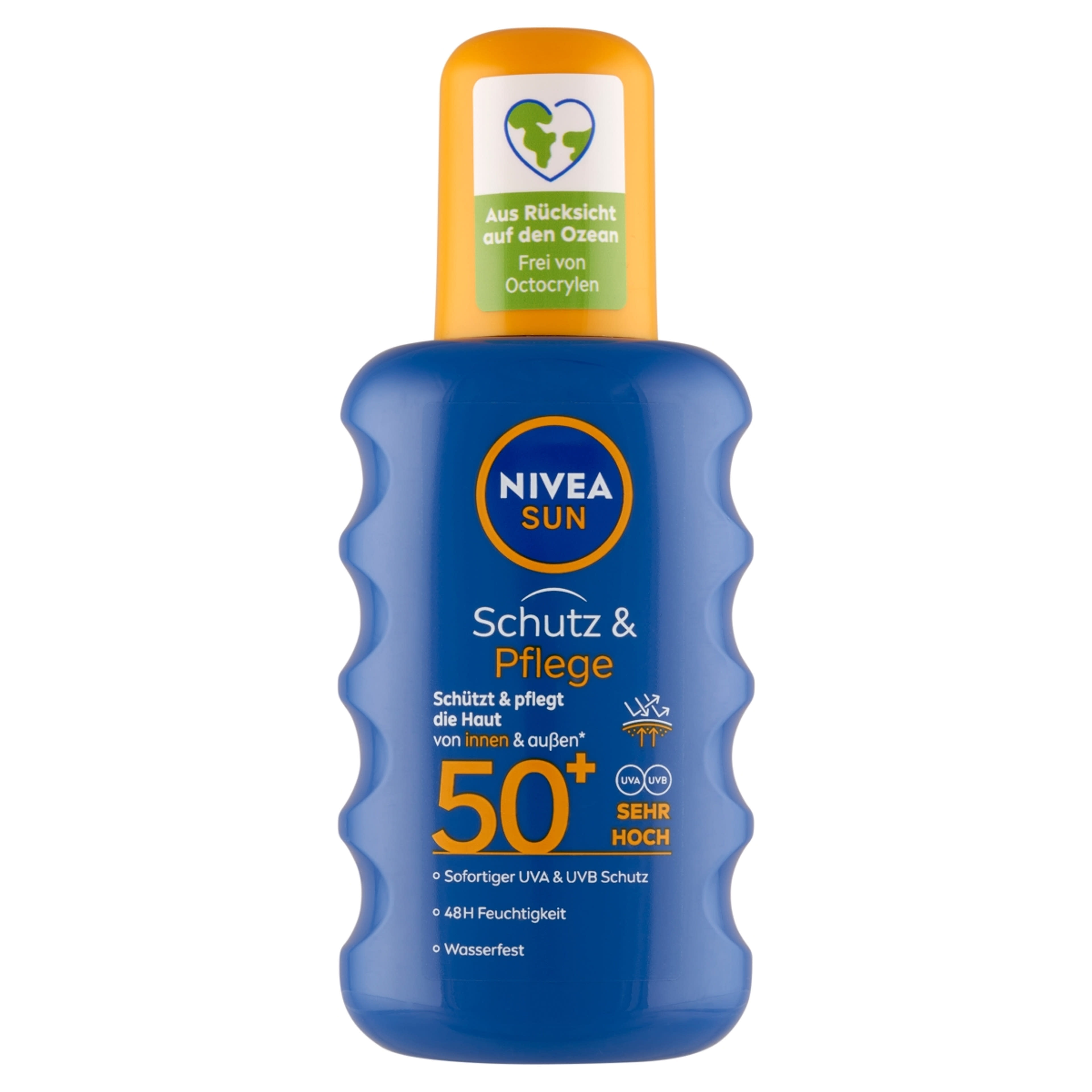 NIVEA SUN Protect & Moisture Hidratáló Spray FF 50+ - 200 ml