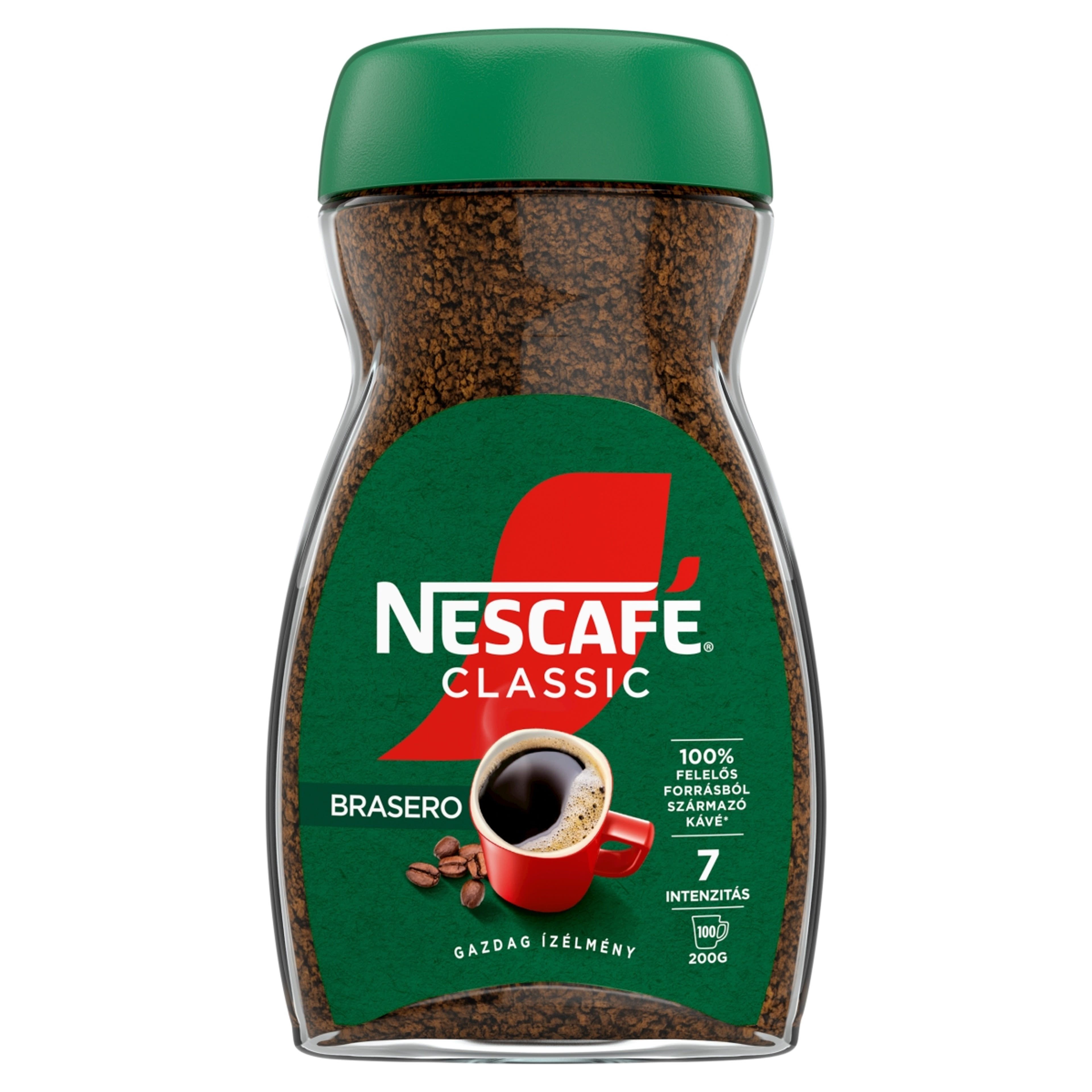 Nescafé Brasero azonnal oldódó kávé - 200 g