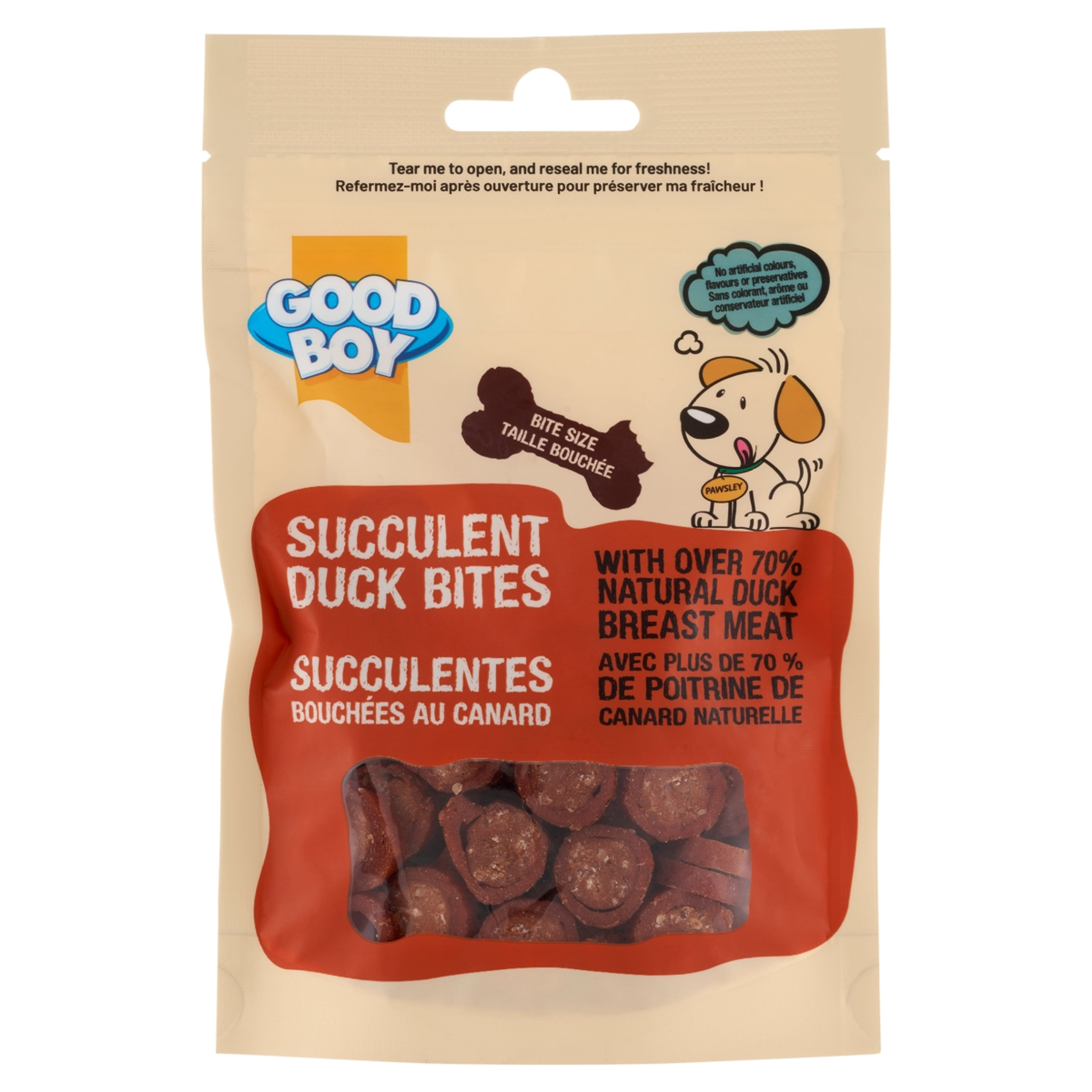 Good Boy kacsa jutalomfalatok kutyáknak - 65 g-1