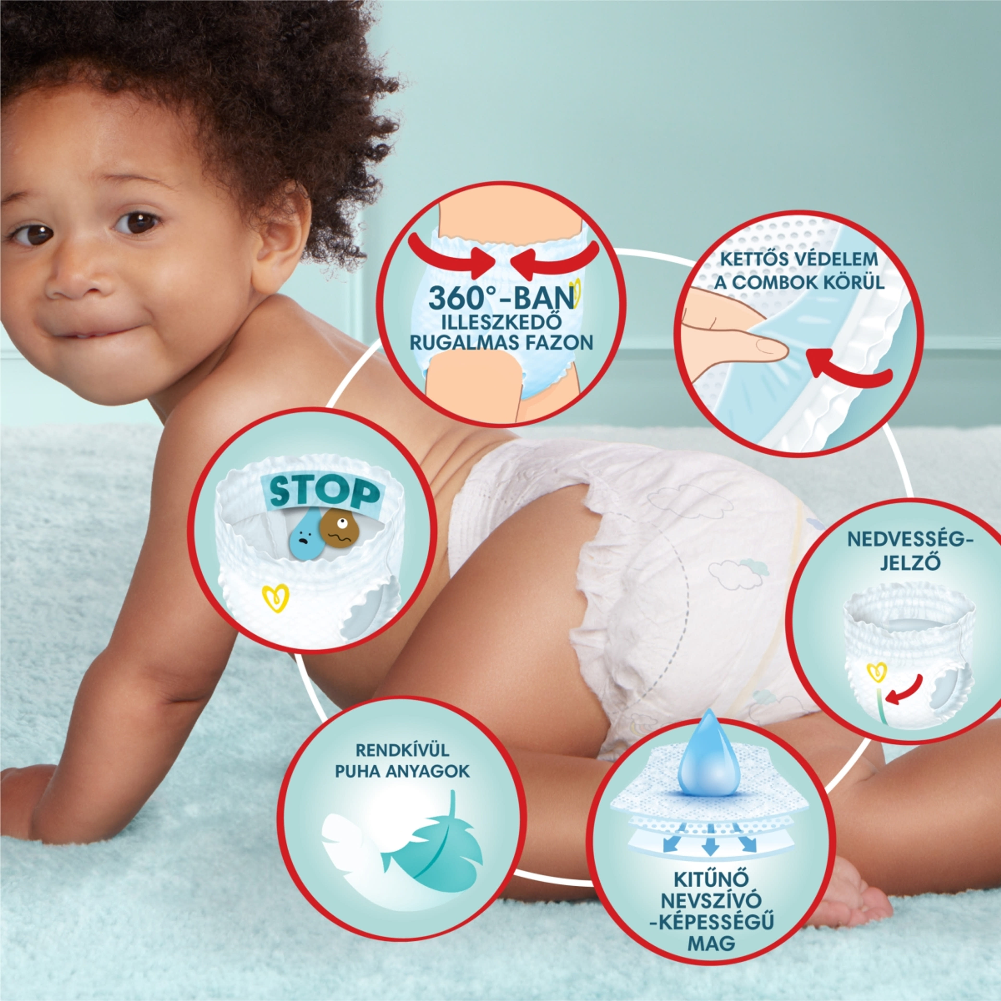 Pampers Premium Care Pants 6-os 15kg + - 31 db-3