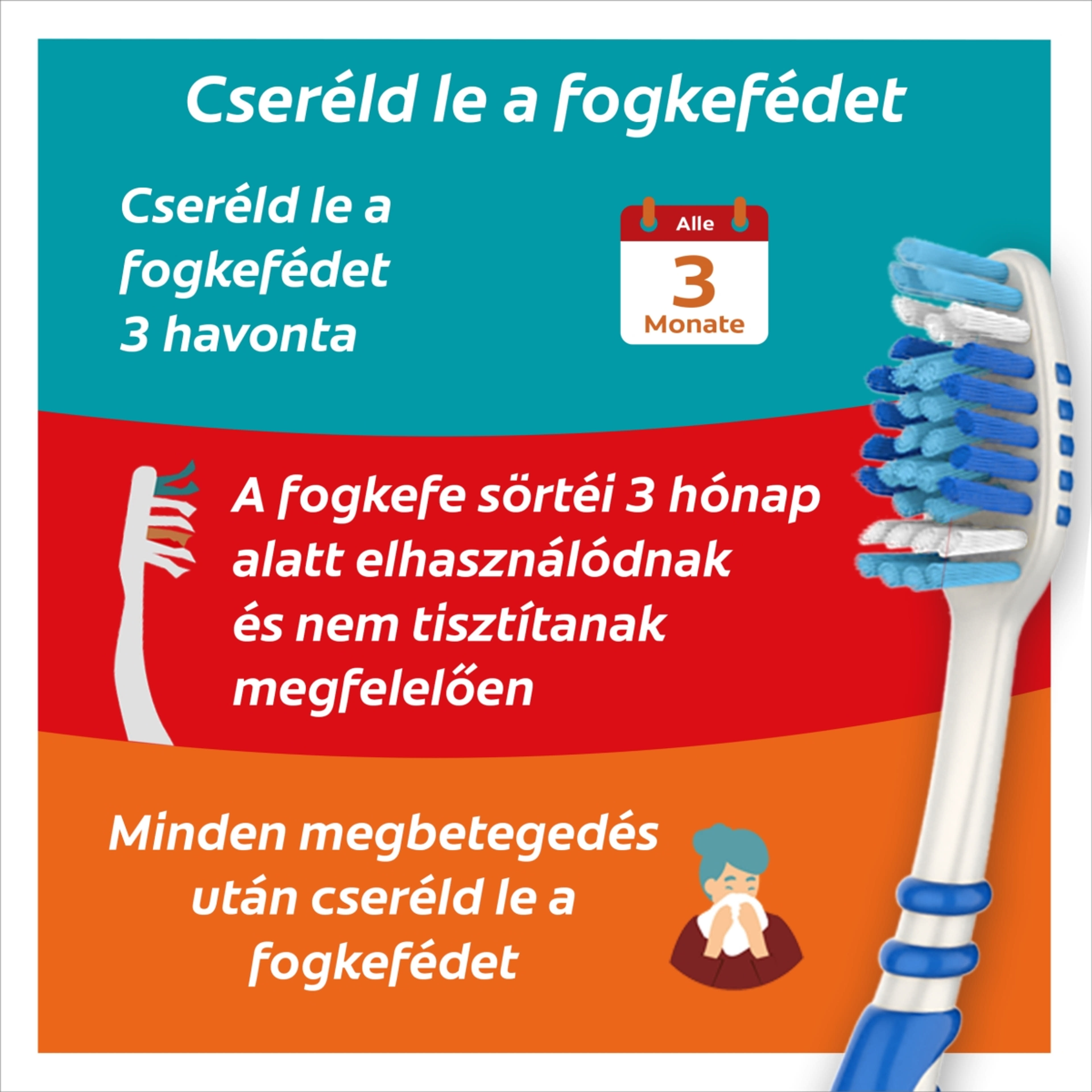 Colgate ZigZag közepes fogkefe - 1 db-7