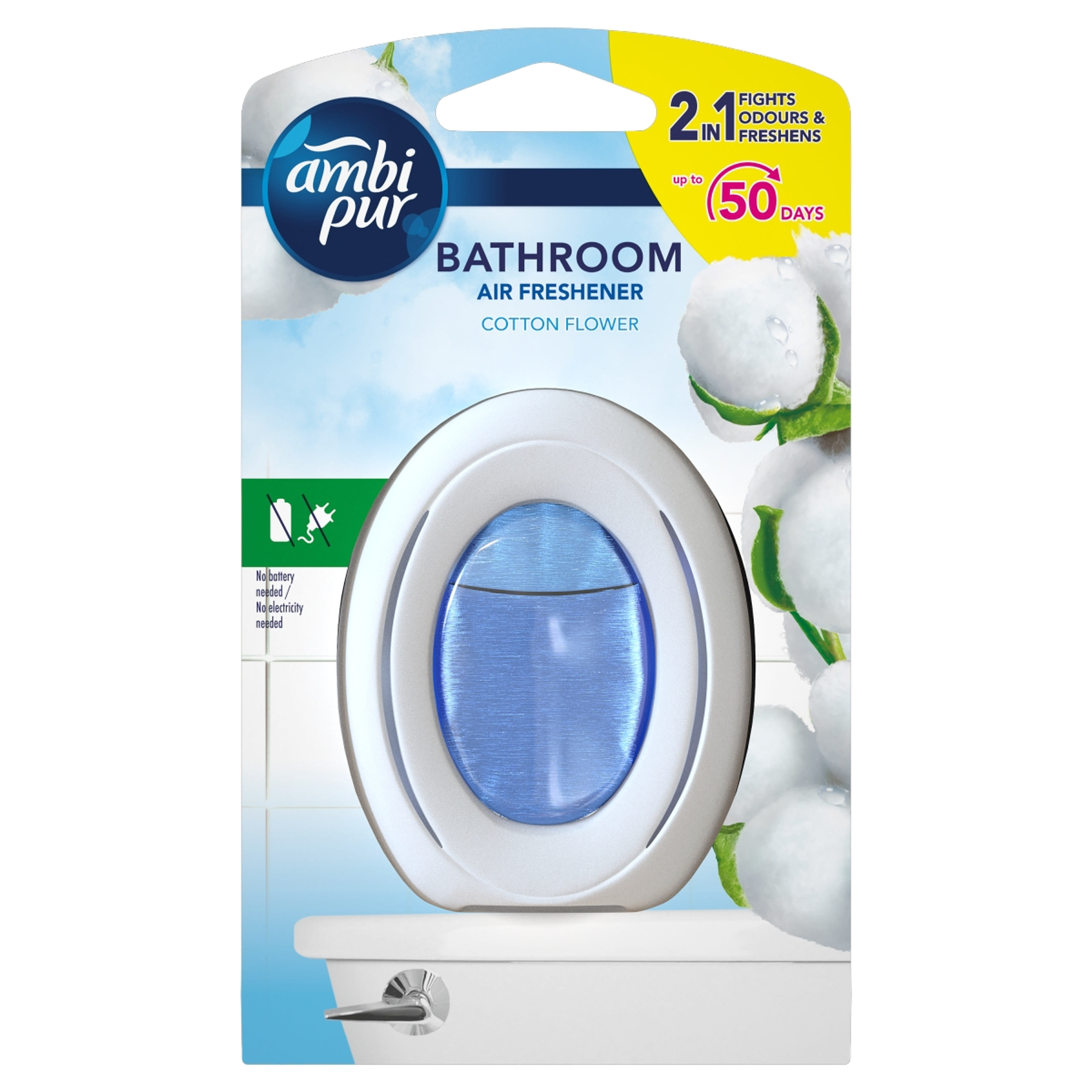Ambi Pur Cotton fürdőszobai légfrissítő - 7,5 ml-2
