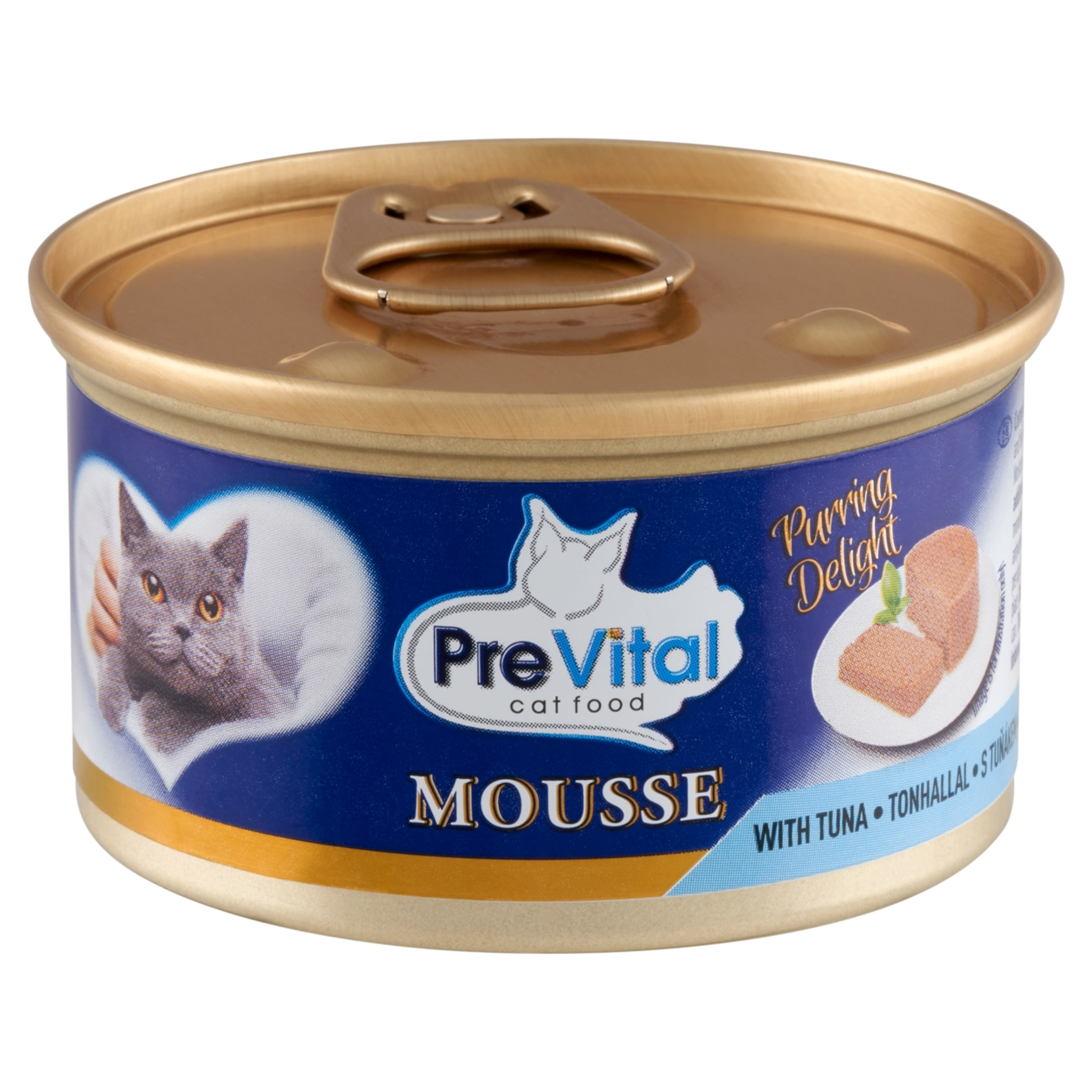 Prevital konzerv mousse tonhallal macskáknak - 85 g-2