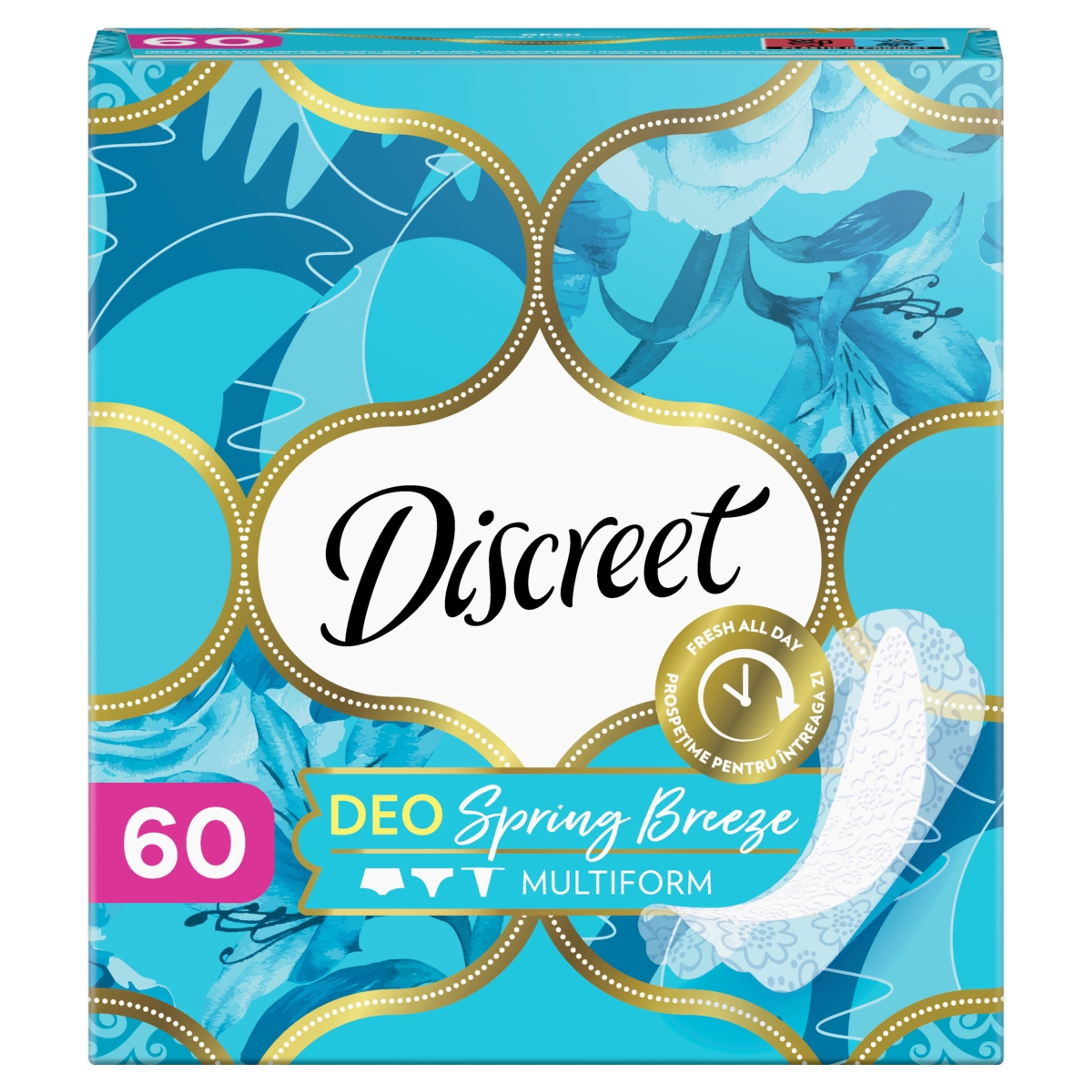 Discreet  Multiform Spring Breeze Tisztasági Betétek x60-2