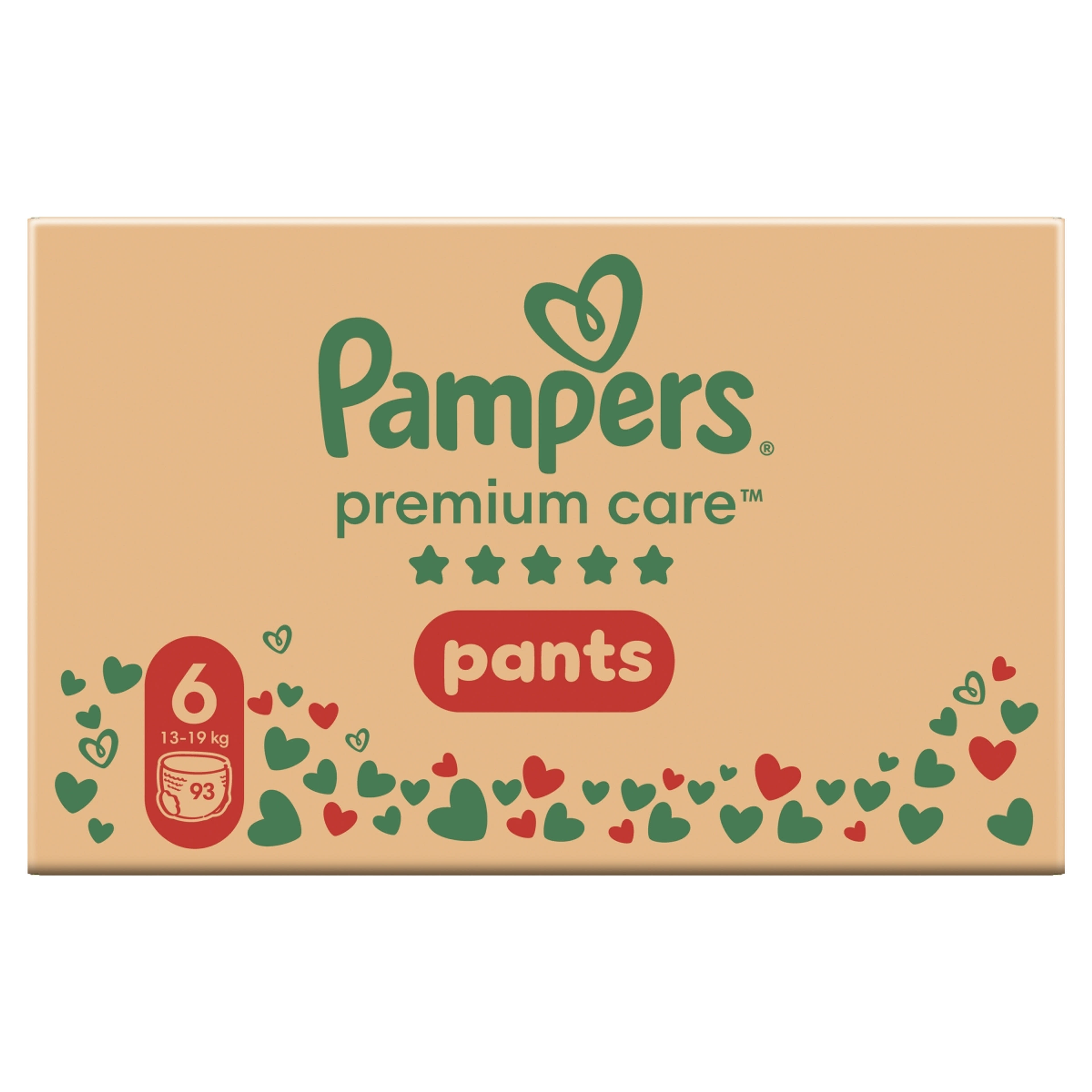 Pampers Premium Care bugyipelenka, méret: 6, 15kg+ -  93 db-1