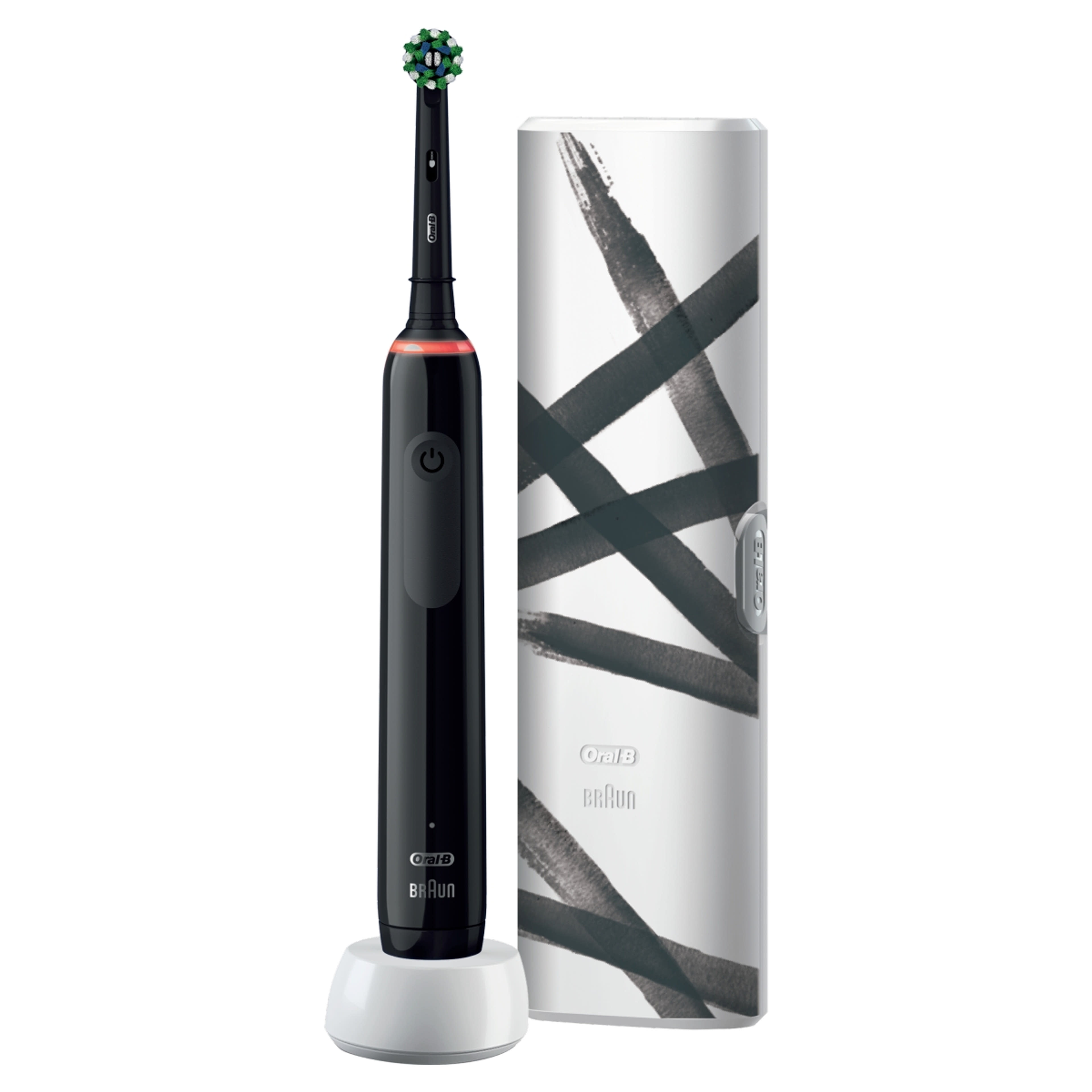 Oral-B Pro 3 3500 elektromos fogkefe, fekete - 1 db-3