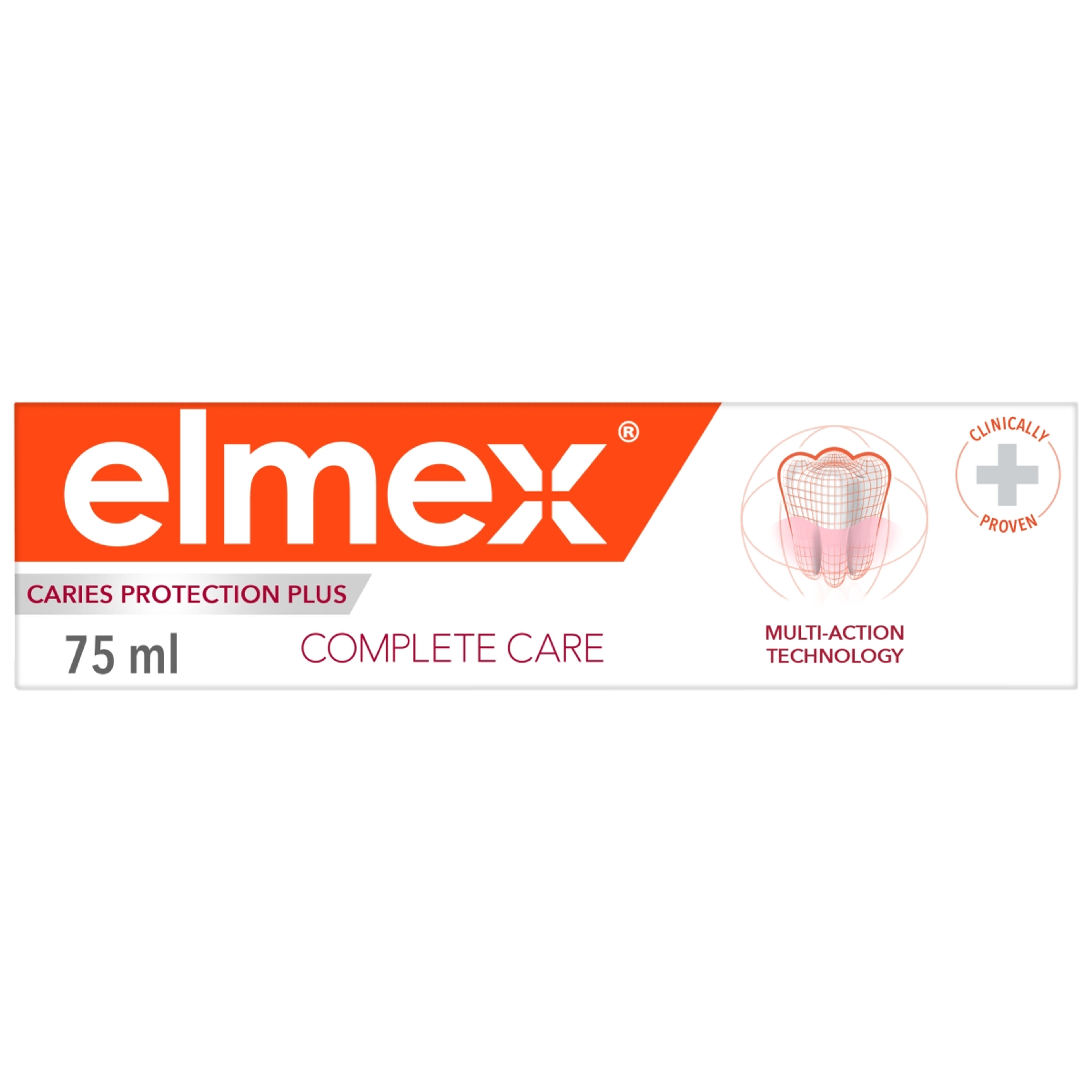 Elmex Caries Protection Plus Complete Care fogkrém a teljes körű védelemért - 75 ml