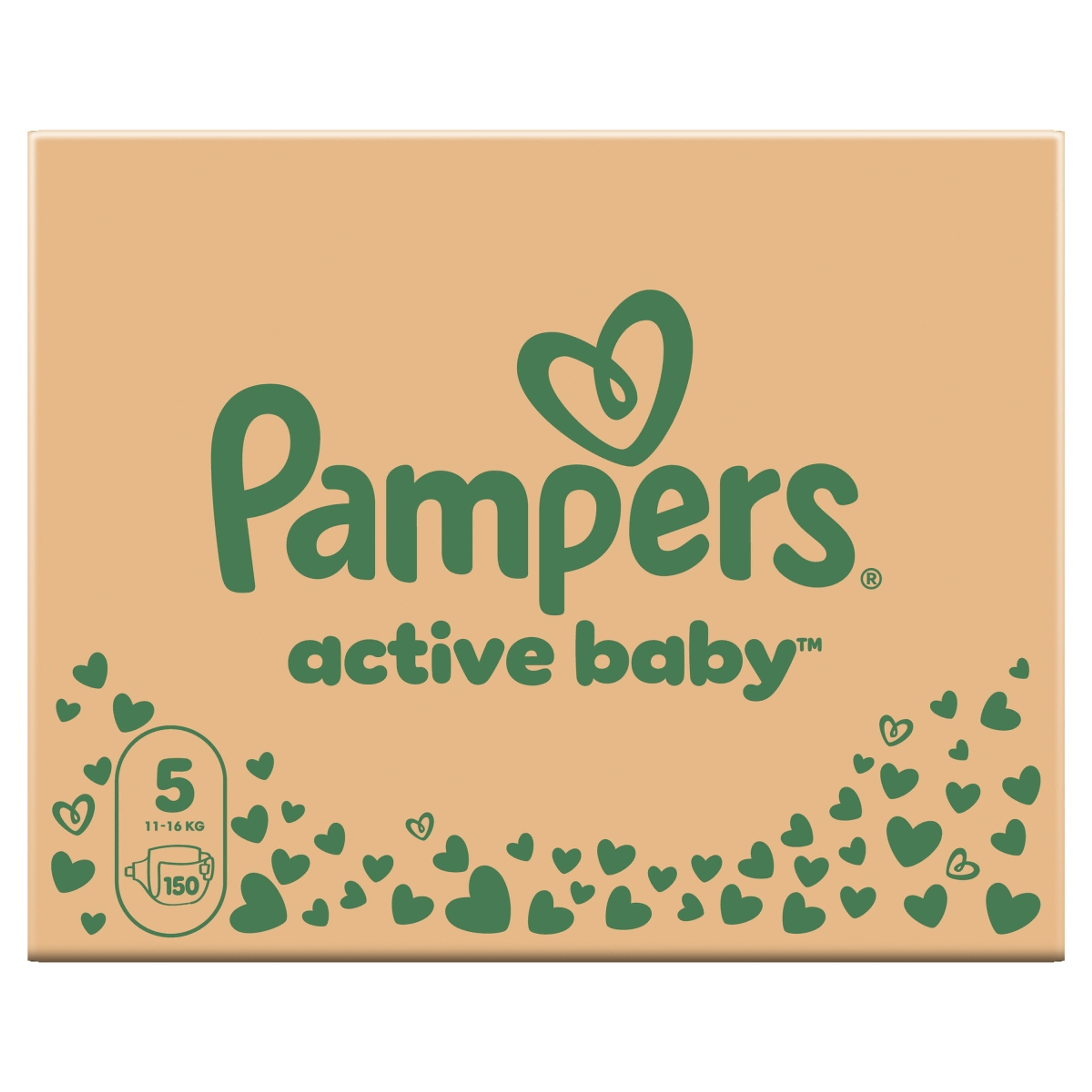 Pampers Active Baby monthly pack 5 11-16 kg - 150 db-3