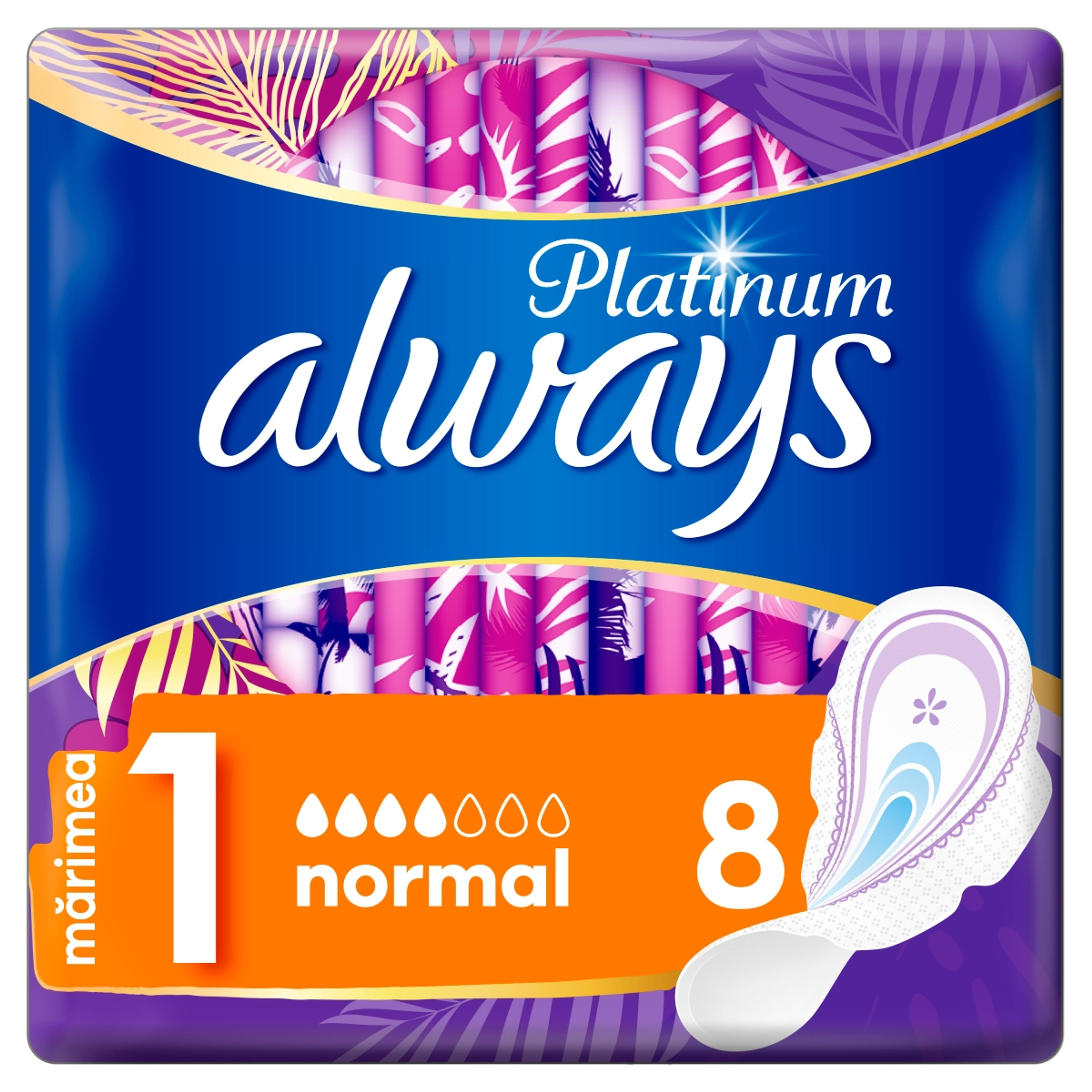 Always Platinum normál egészségügyi betét - 8 db-7