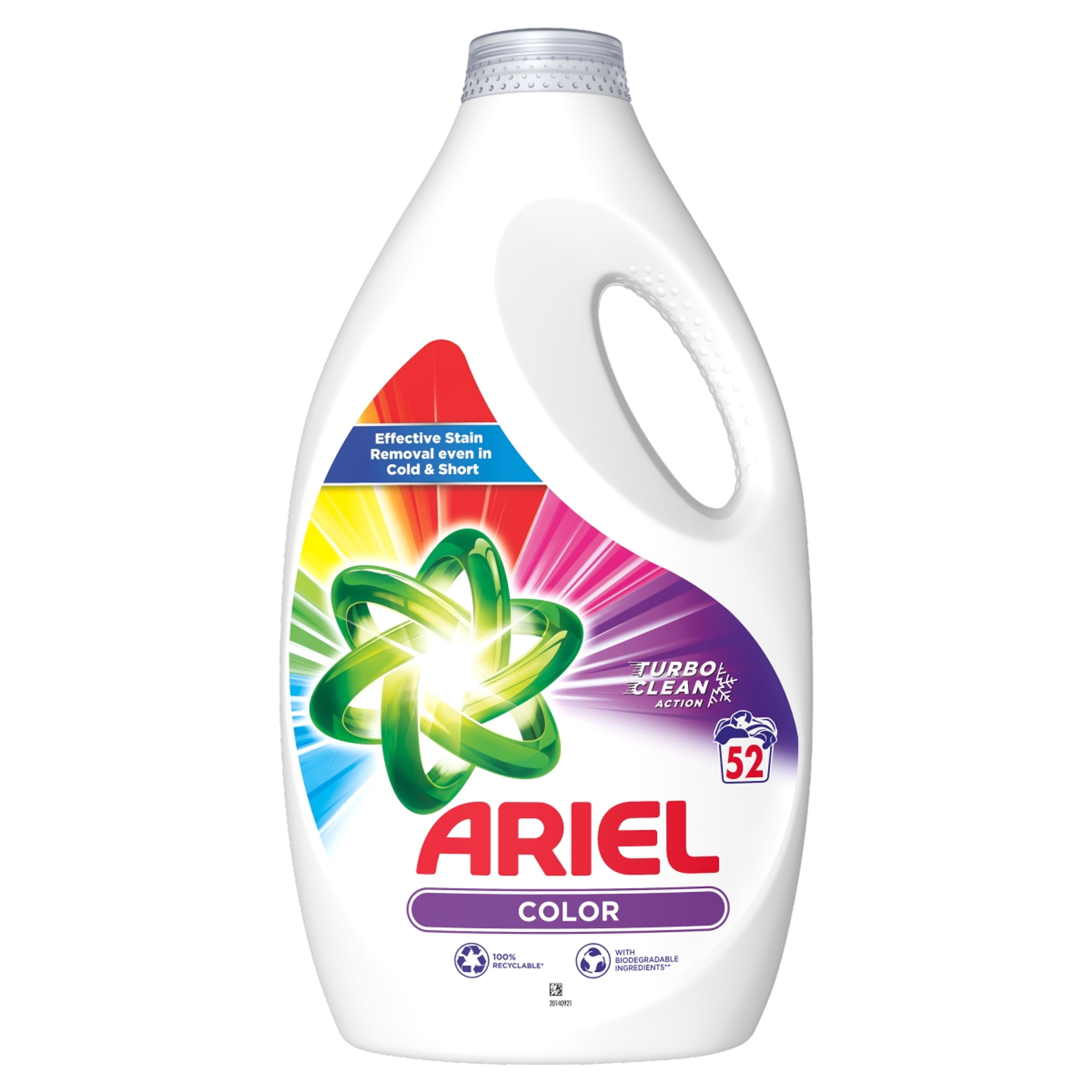 Ariel Color Clean & Fresh folyékony mosószer, 52 mosáshoz - 2600 ml