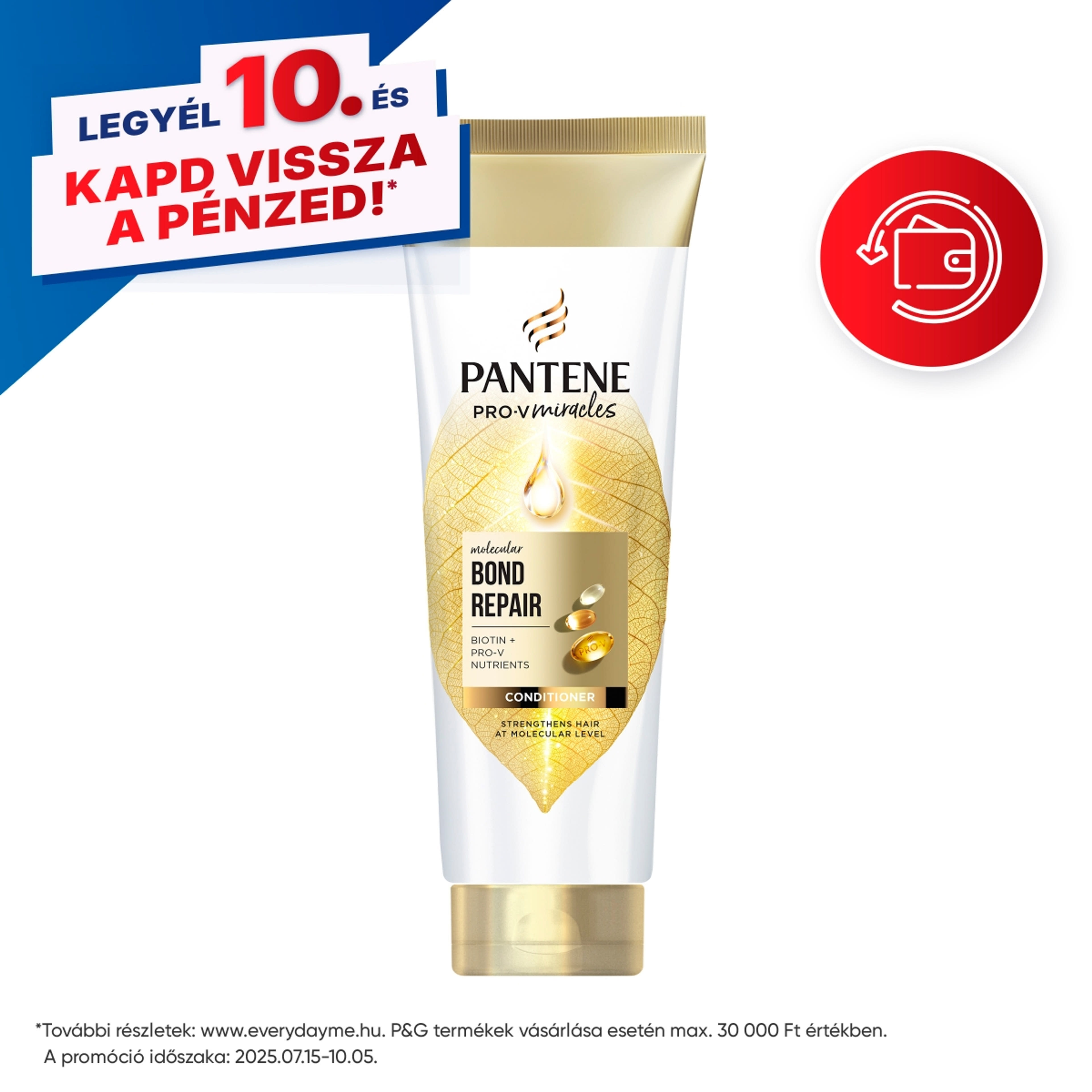 Pantene Bond Repair Miracles balzsam - 160 ml