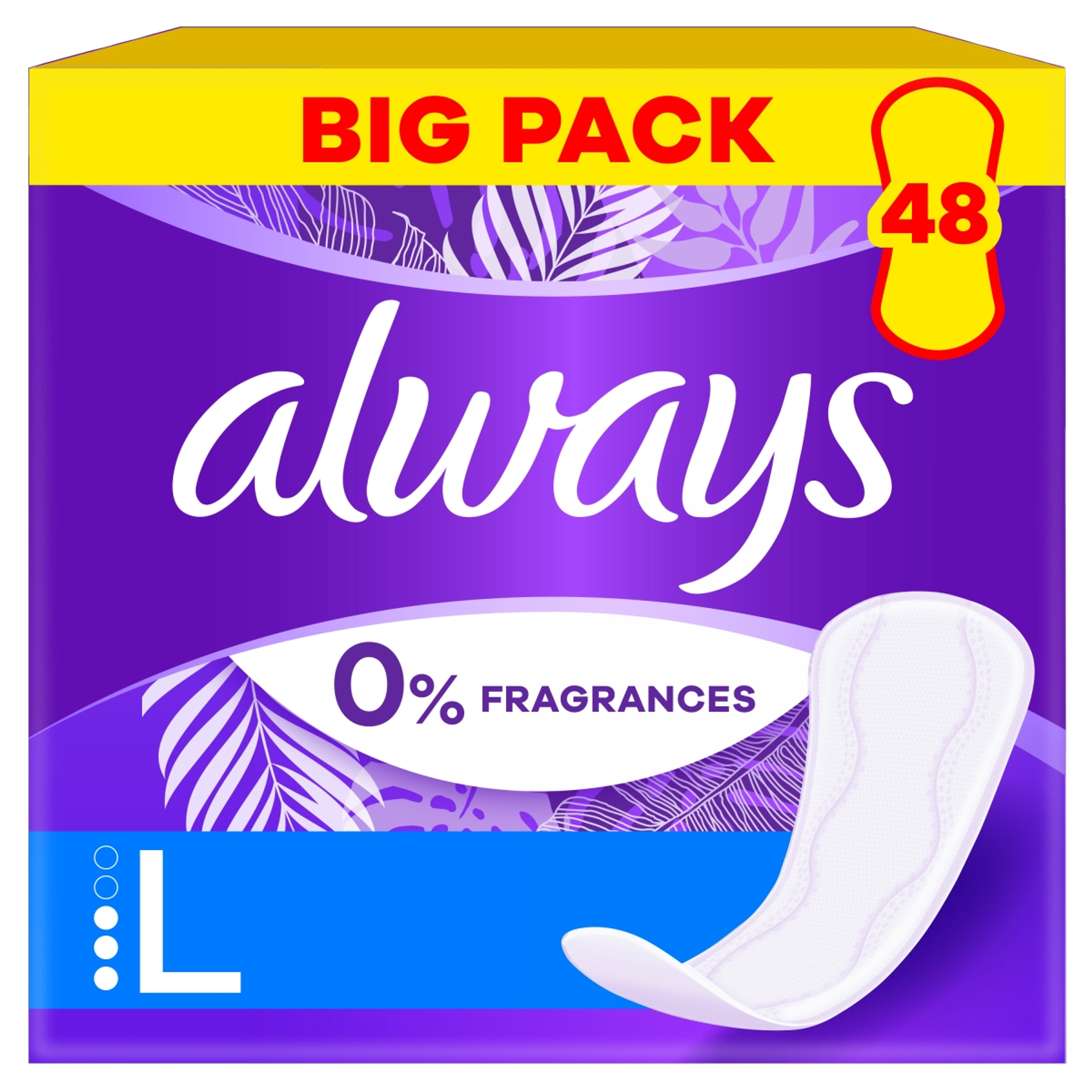 Always Daily Protect Long Zero tisztasági betét - 48 db-8