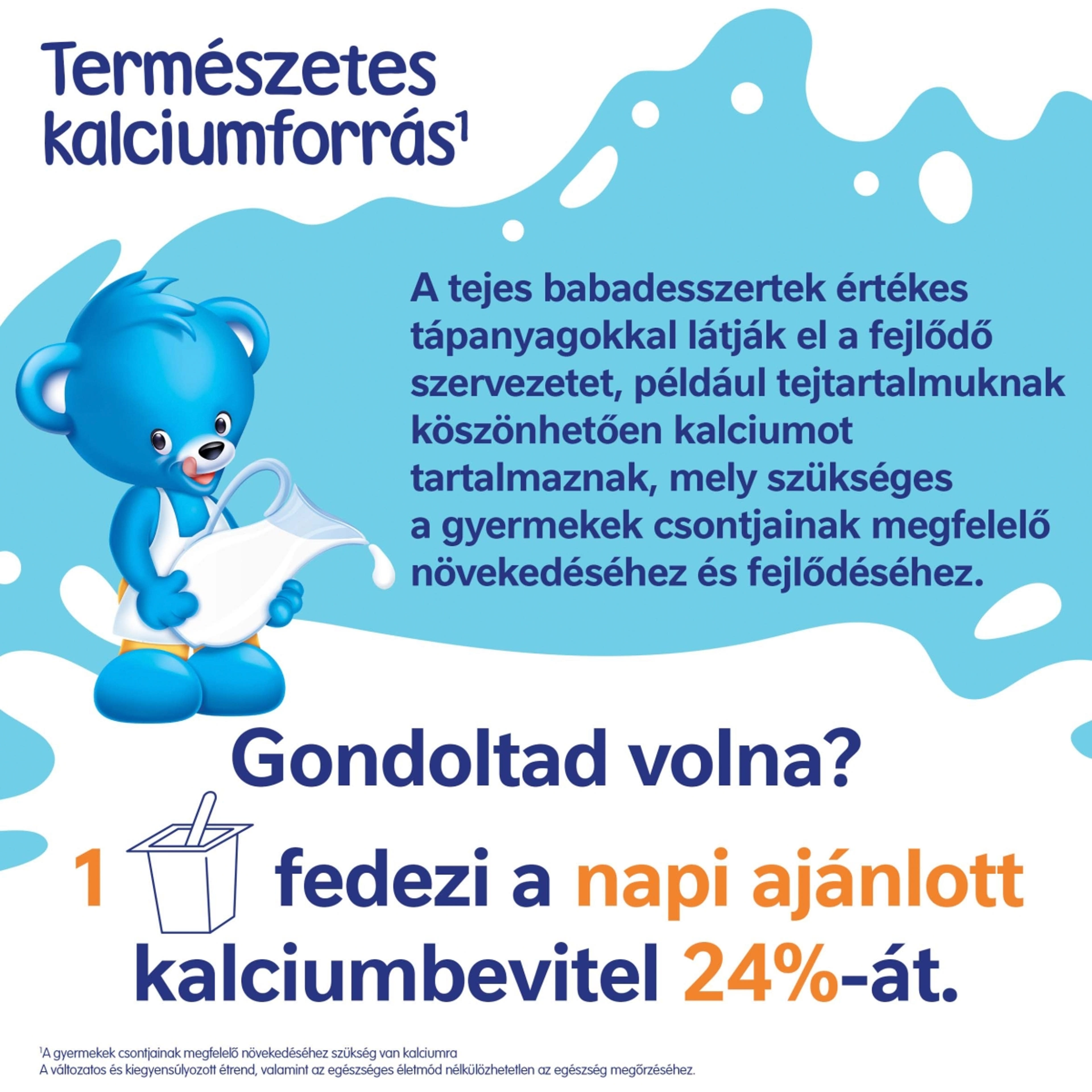 Nestlé Yogolino Bébidesszert Grízes Vaníliás 6 Hónapos Kortól 4*100g - 400 g-6