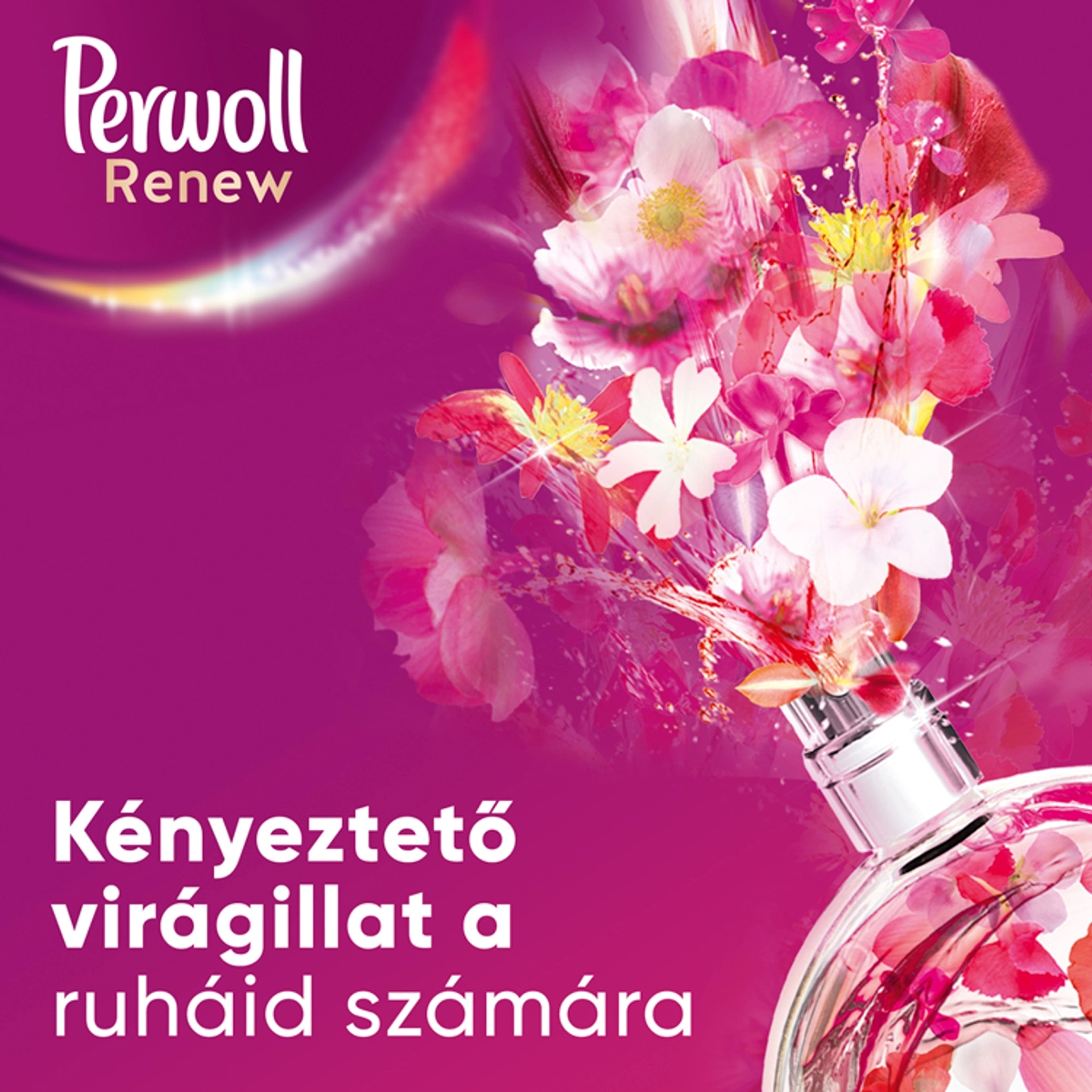 Perwoll Renew Blossom finommosószer 68 mosás - 3740 ml-2
