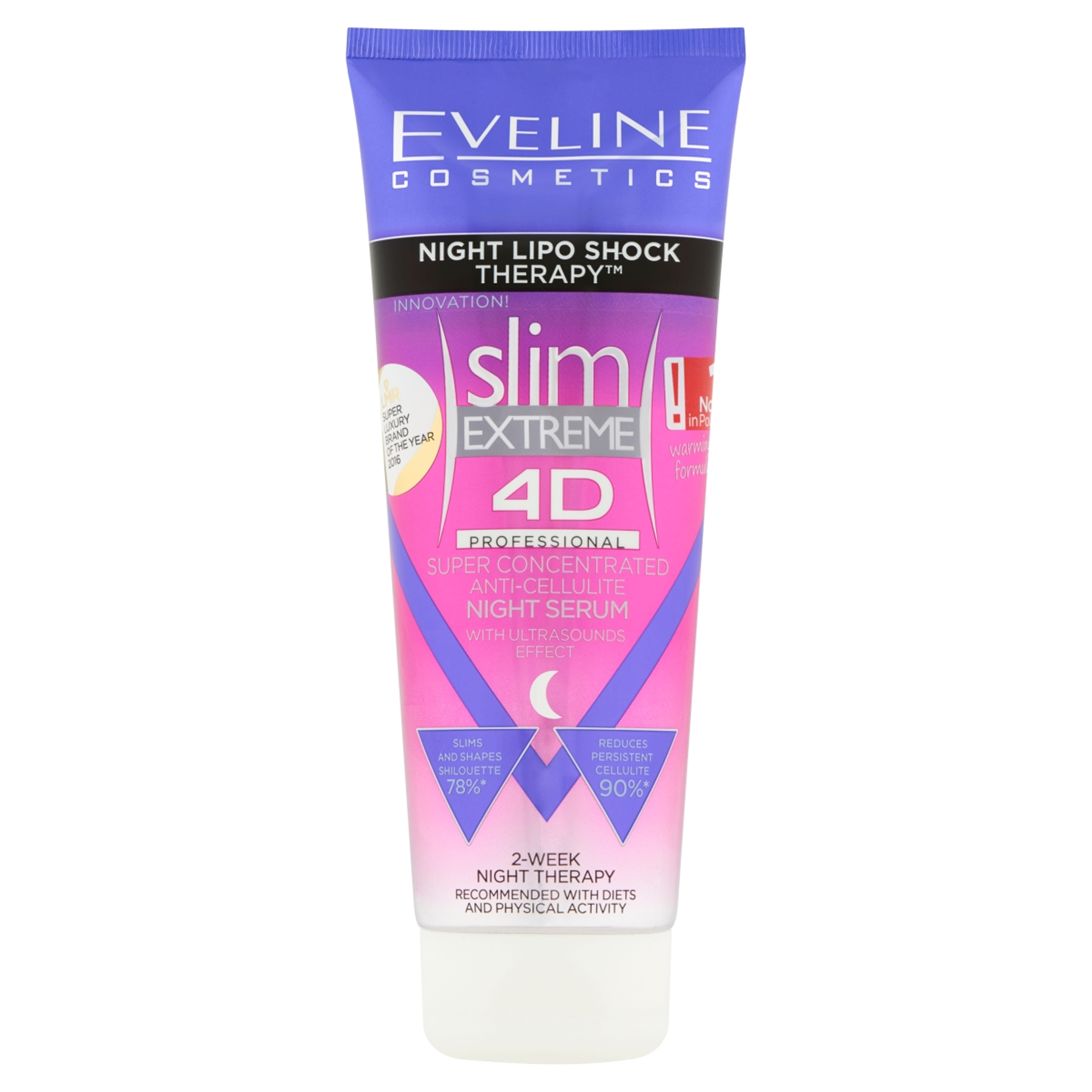 Eveline 4D Night Lipo Shock Therapy éjszakai szérum - 250 ml