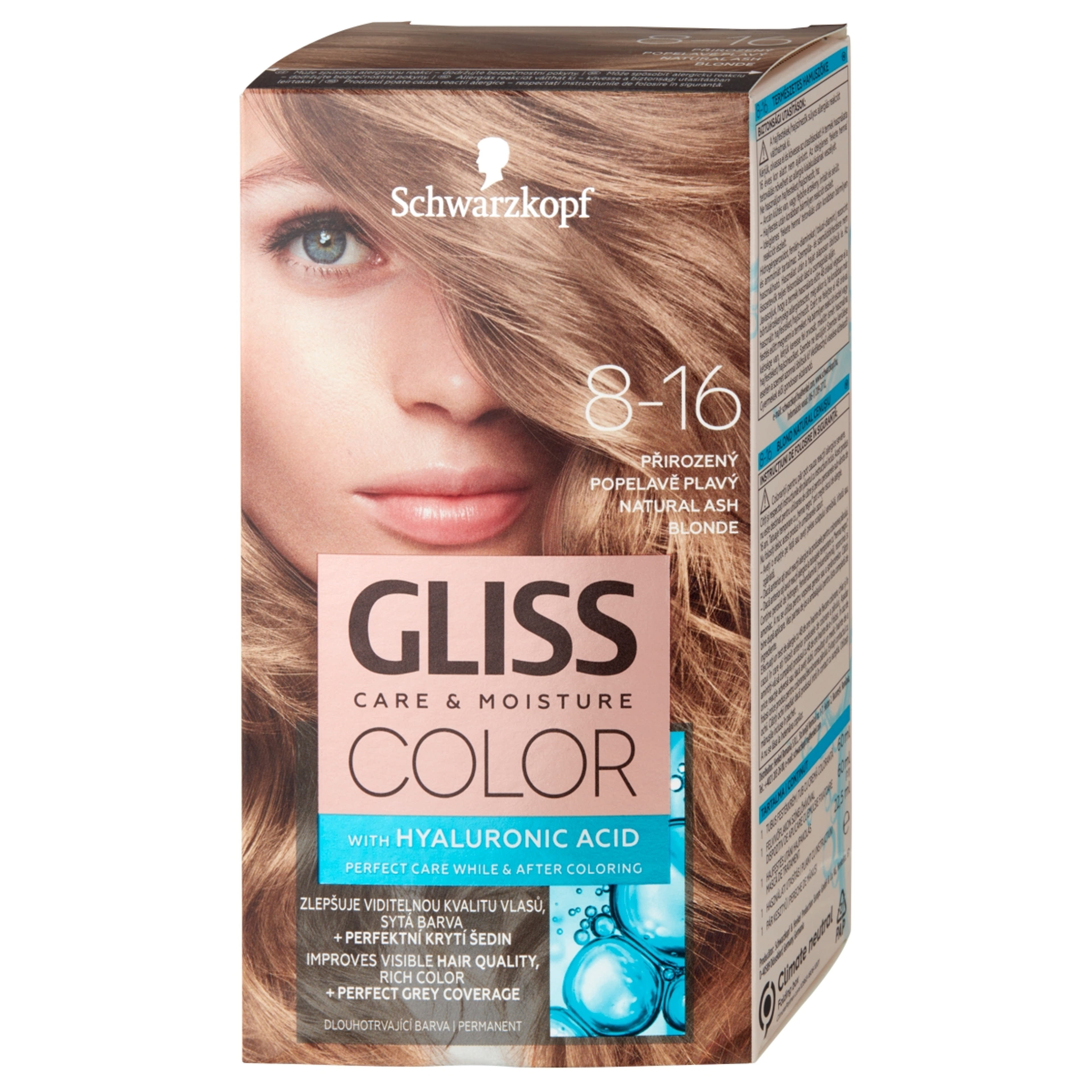 Gliss color 8-16 természetes hamuszőke - 1 db-2