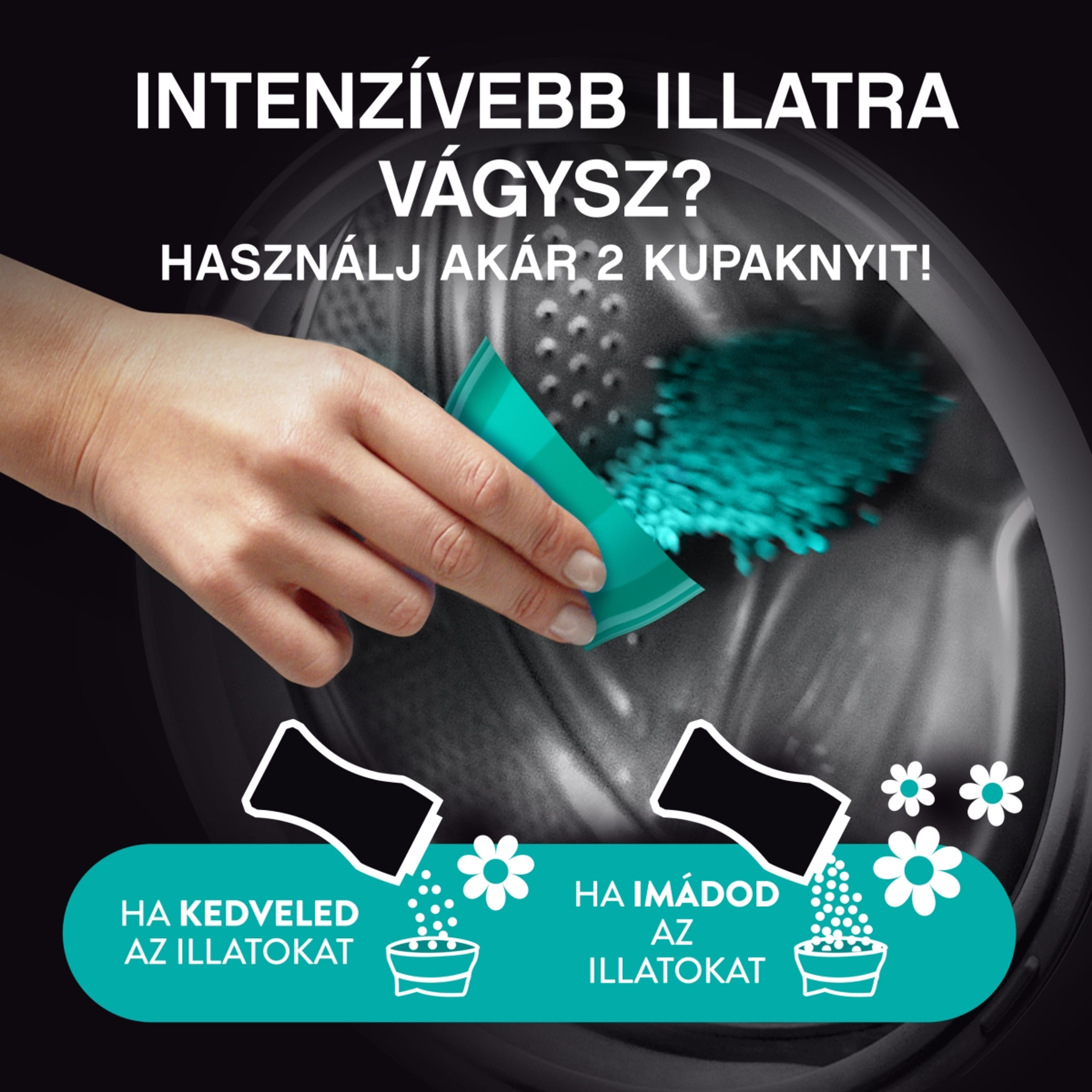 Lenor Unstoppables Fresh illatgyöngyök - 495 g-3