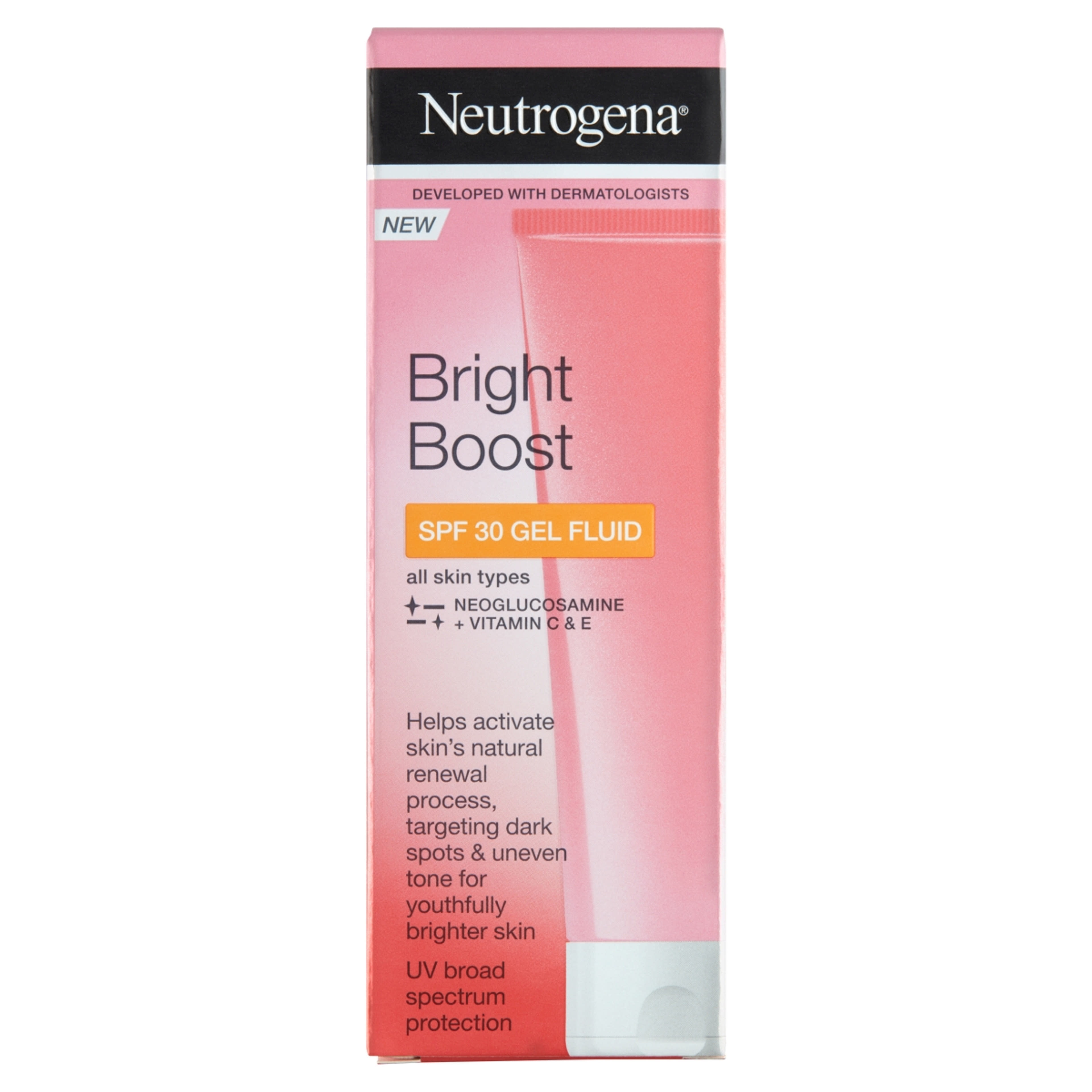 Neutrogena Bright Boost napvédő arcápoló krém F30 - 50 ml