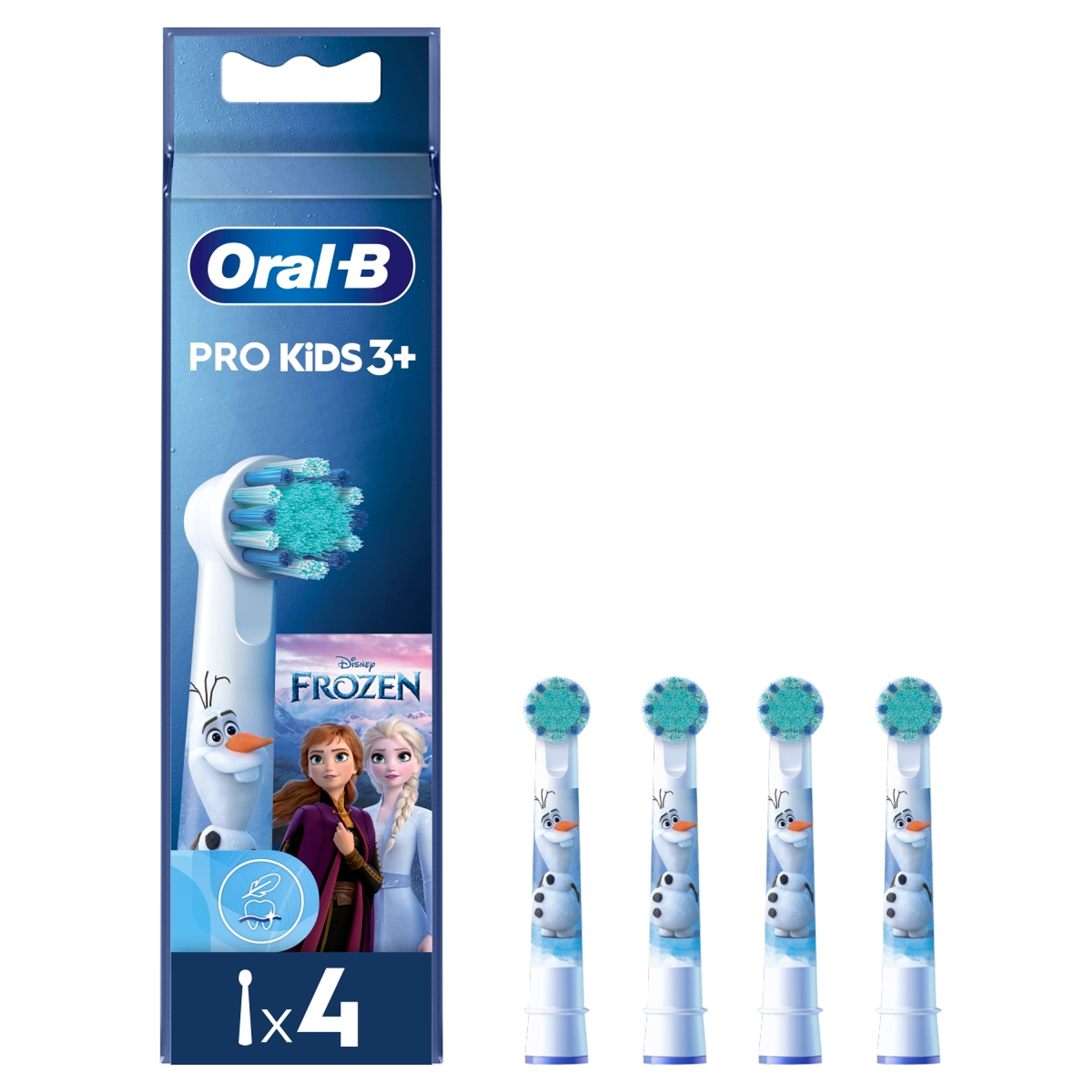 Oral-B Kids Frozen 2 elektromos fogkefe pótfej - 4 db-7