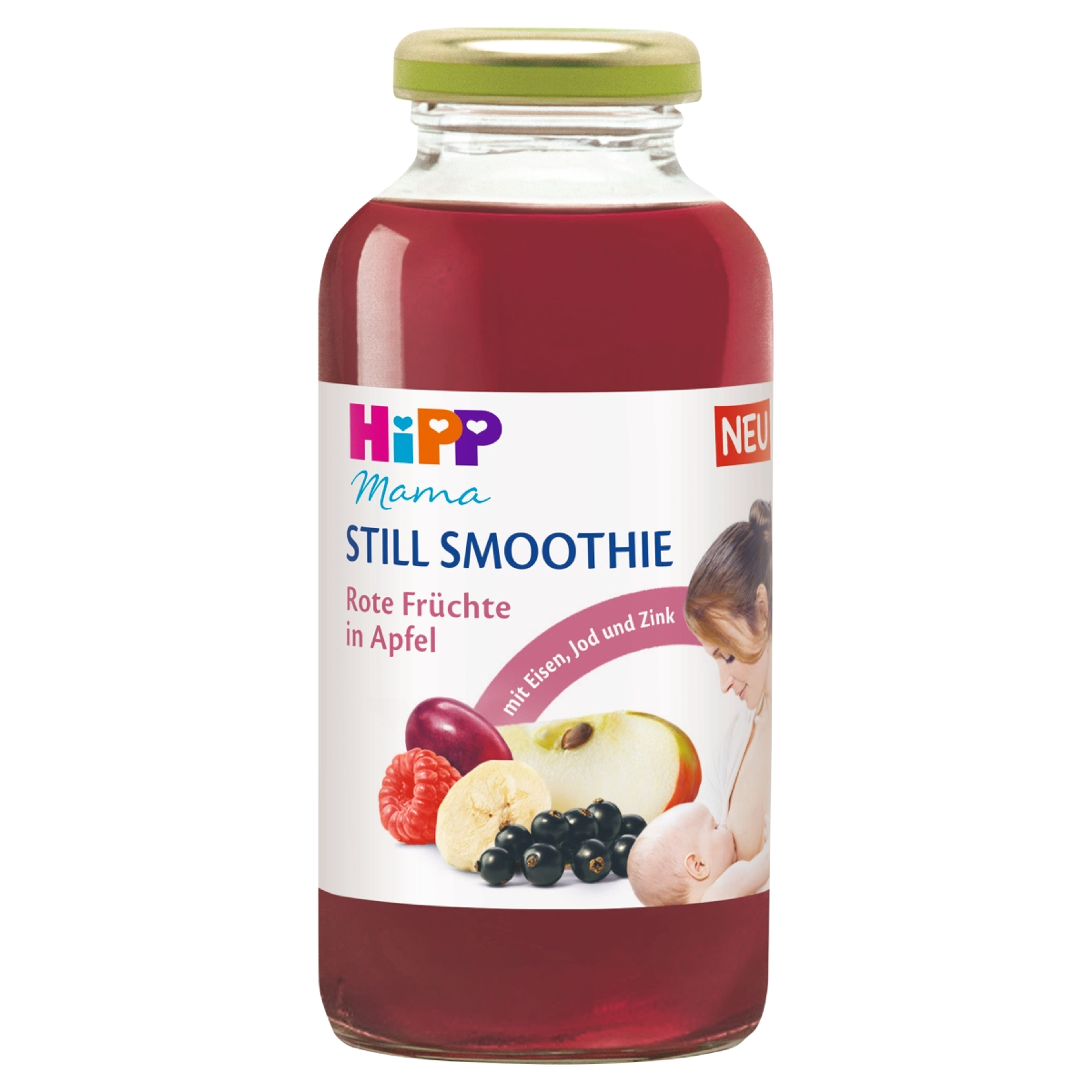 HiPP Mama alma piros gyümölcsökkel smoothie kismamáknak - 200 ml
