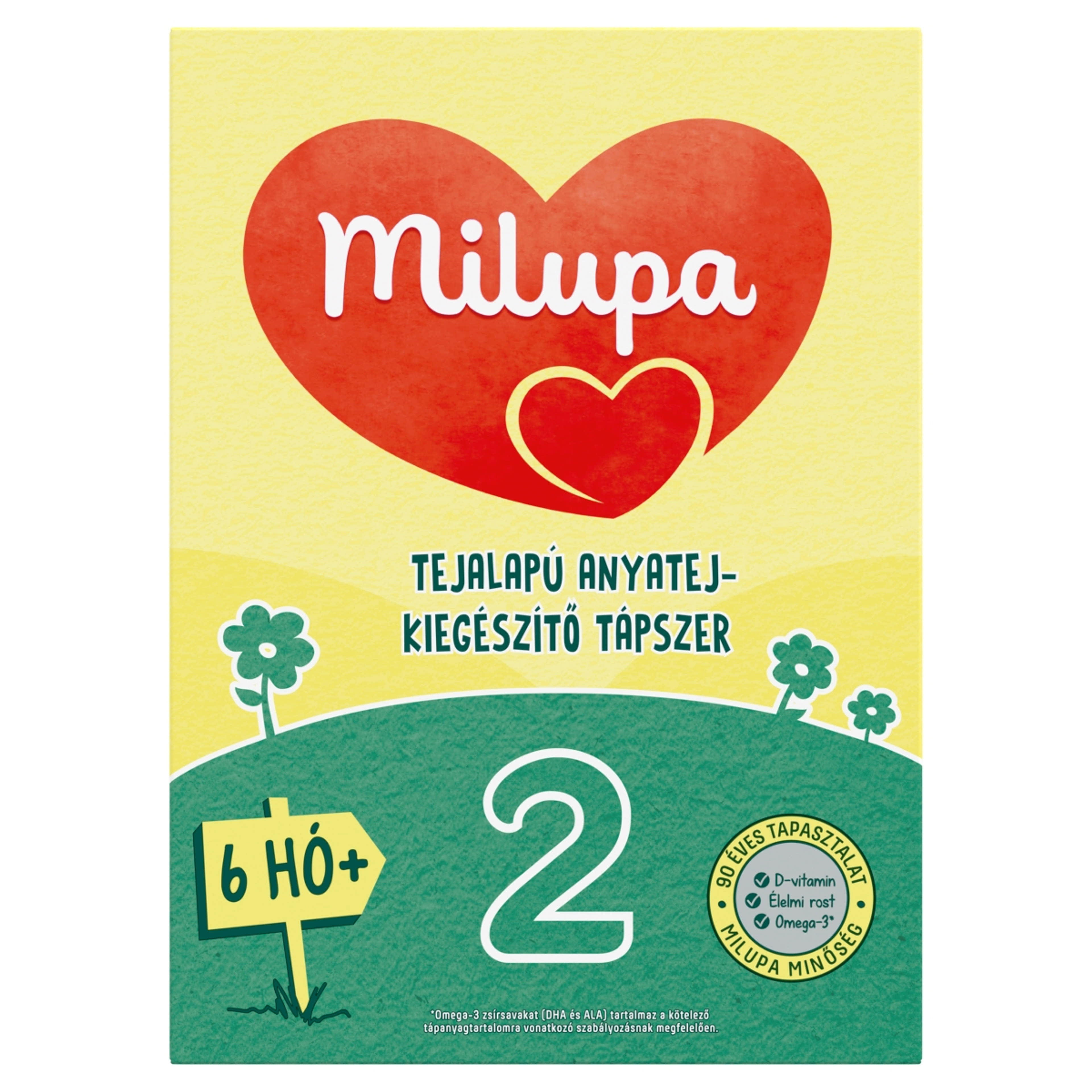 Milupa 2 tejalapú anyatej-kiegészítő tápszer 6 hónapos kortól - 500 g-1