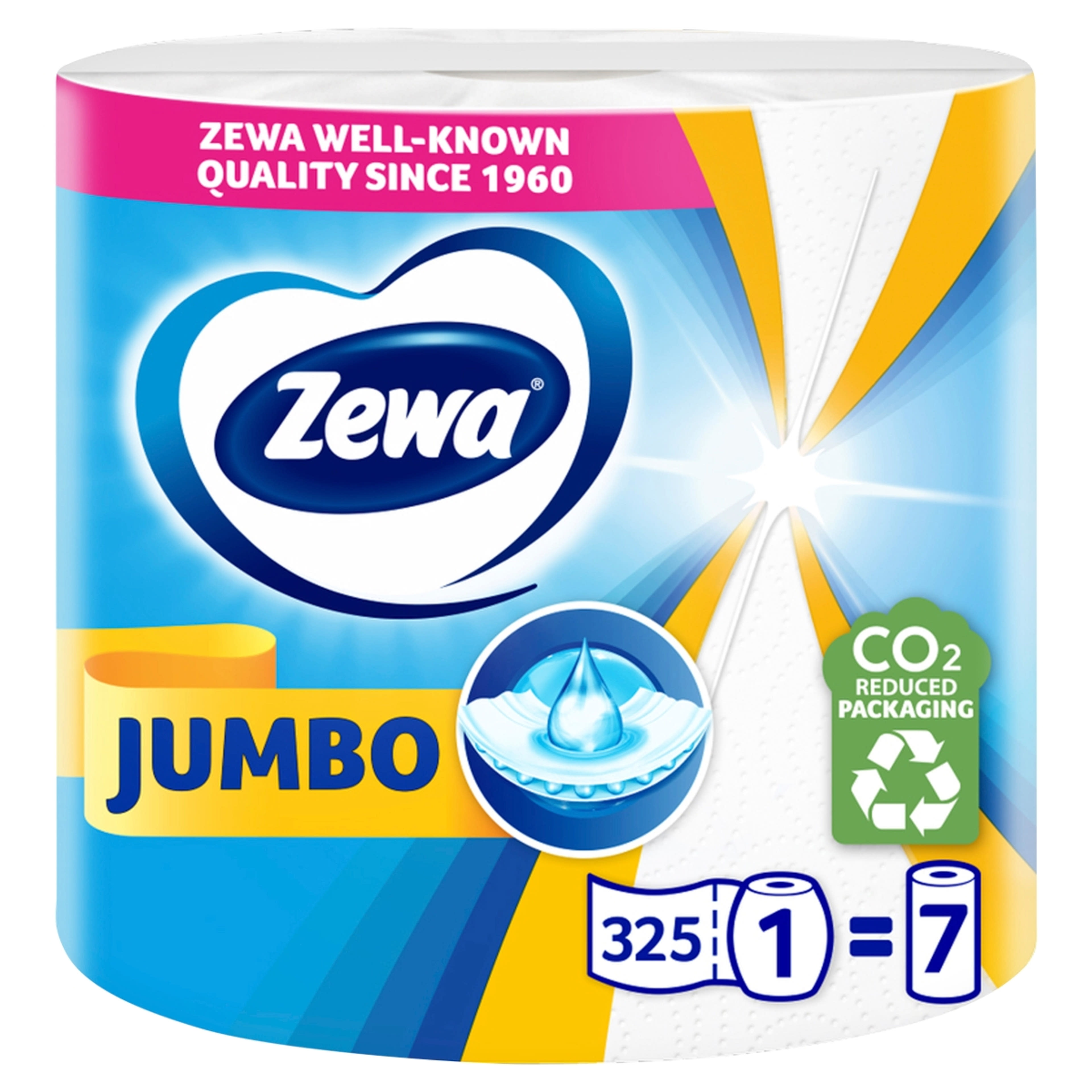 Zewa Jumbo háztartási papírtörlő 2 rétegű - 1 db-5