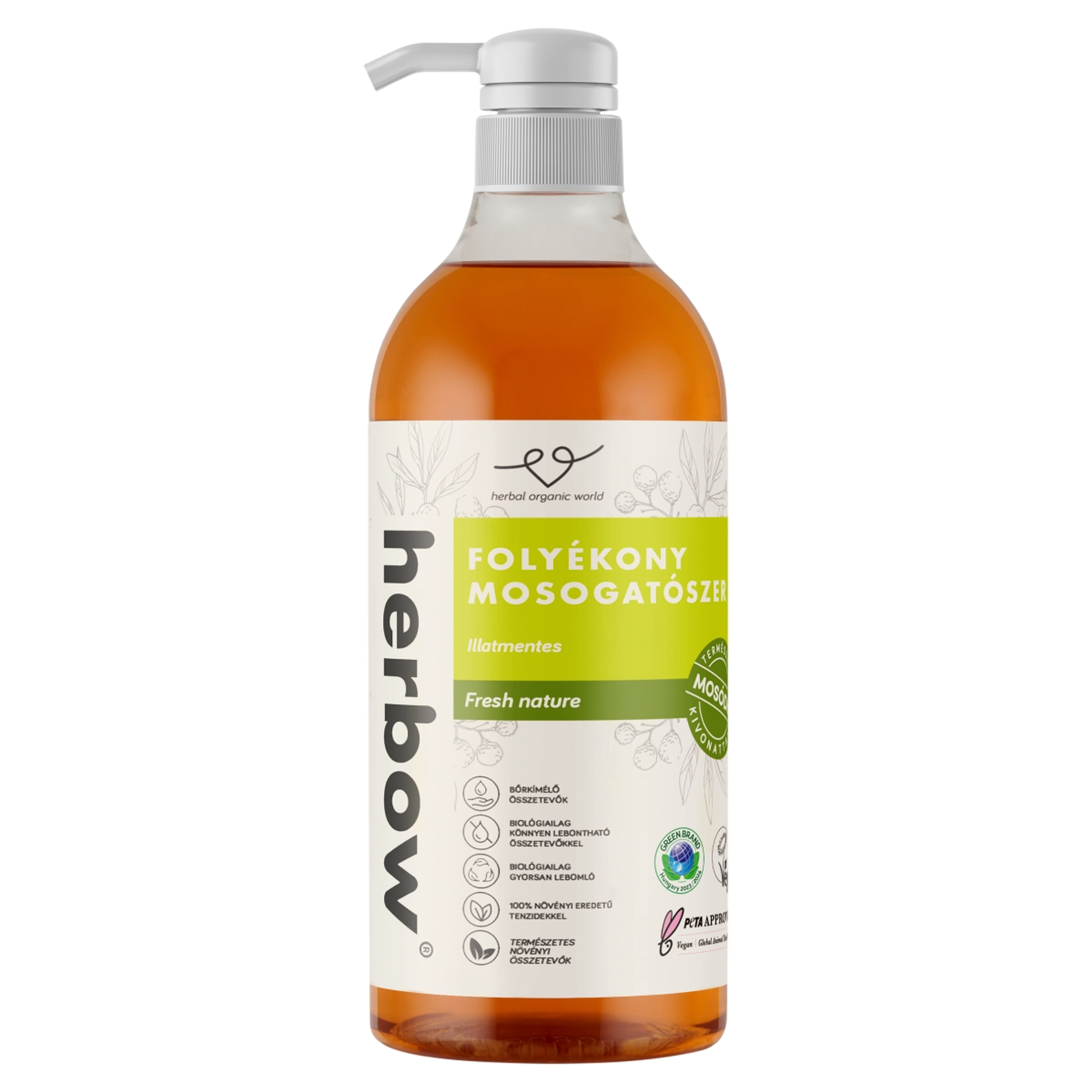 Herbow mosogatószer illatmentes - 500 ml-1