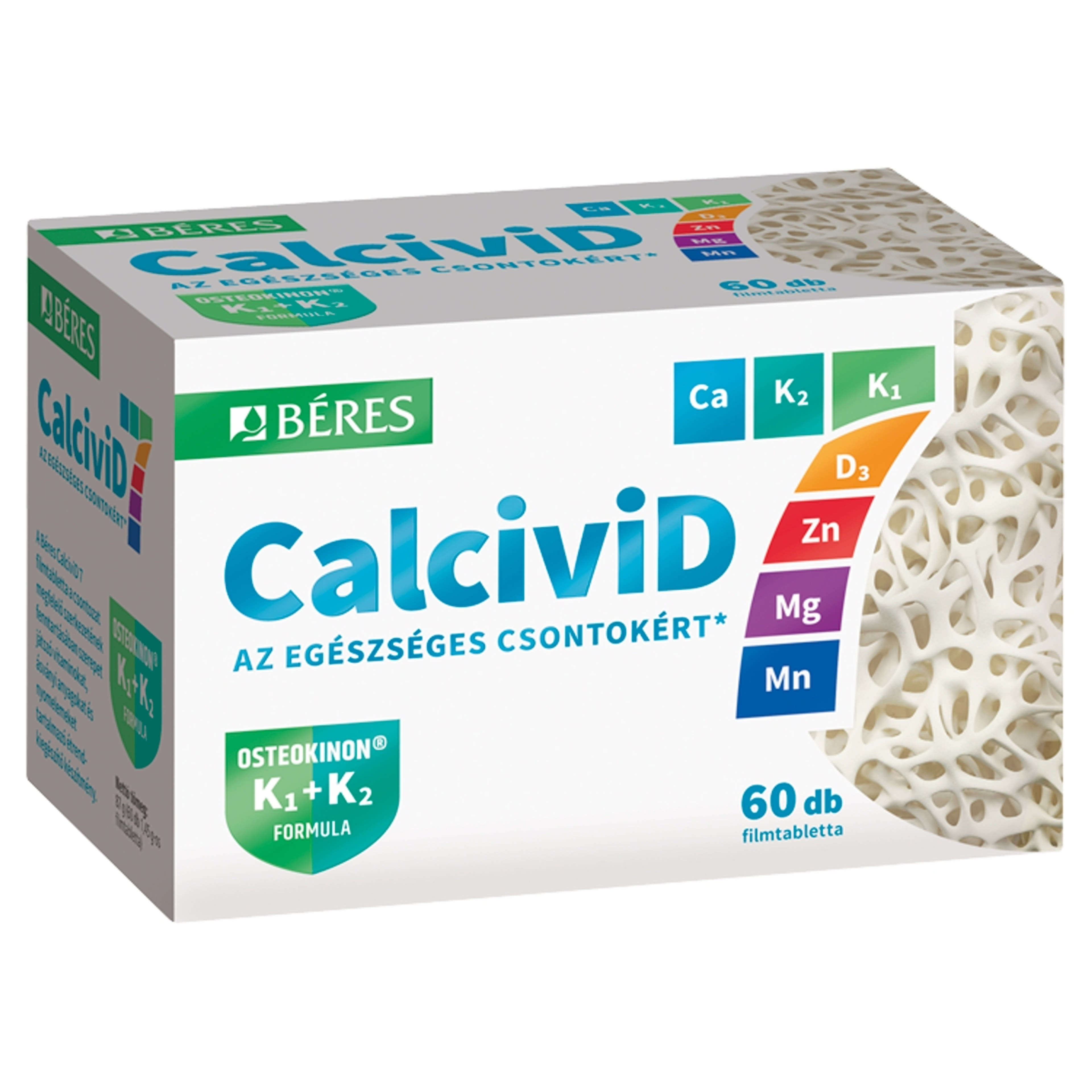 Béres Calcid7 Filmtabletta - 60 db-3