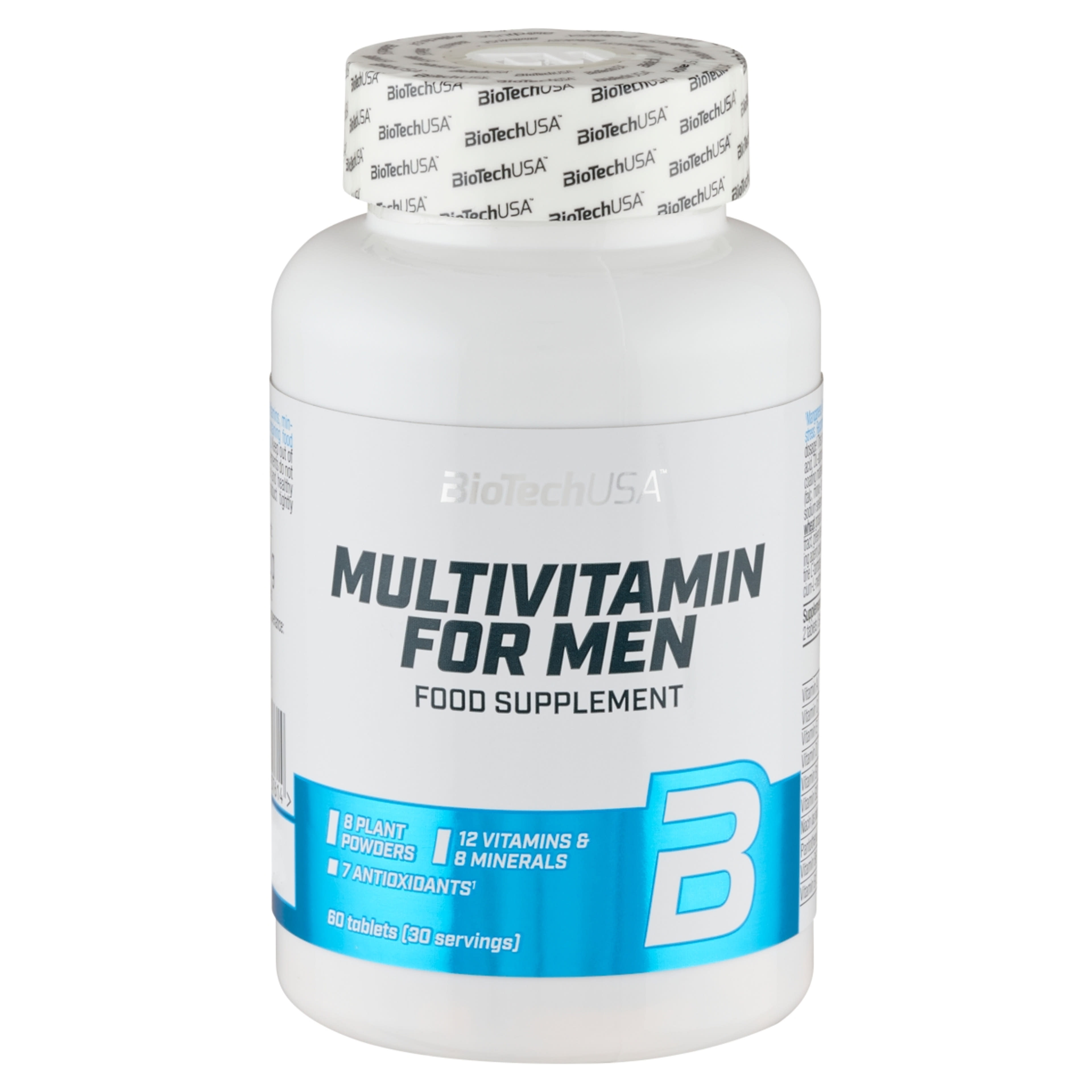 BioTechUSA Multivitamin for Men tabletta - 60 db-2