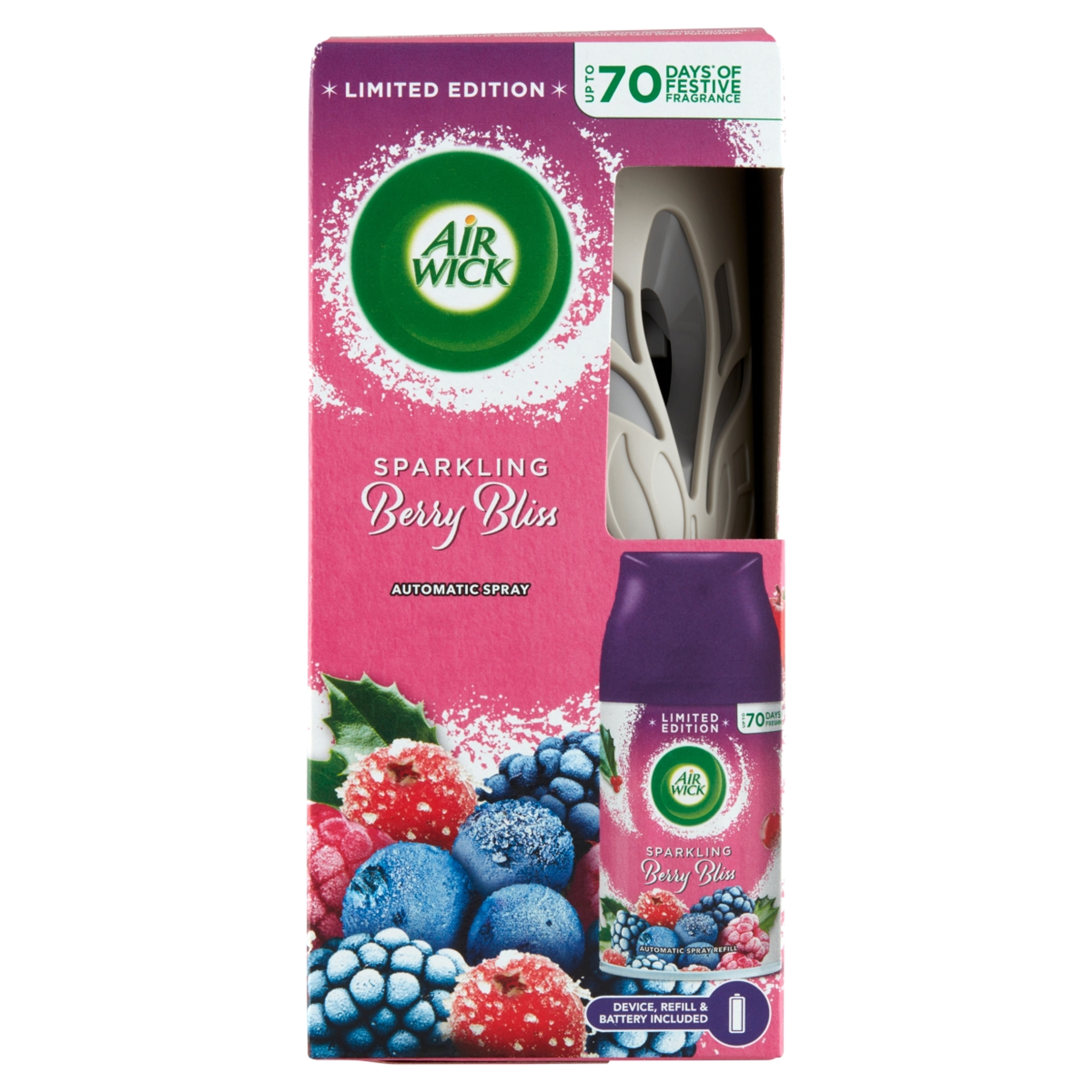 Air Wick Sparkling Berry Bliss elemes légfrissítő készülék - 250 ml-1