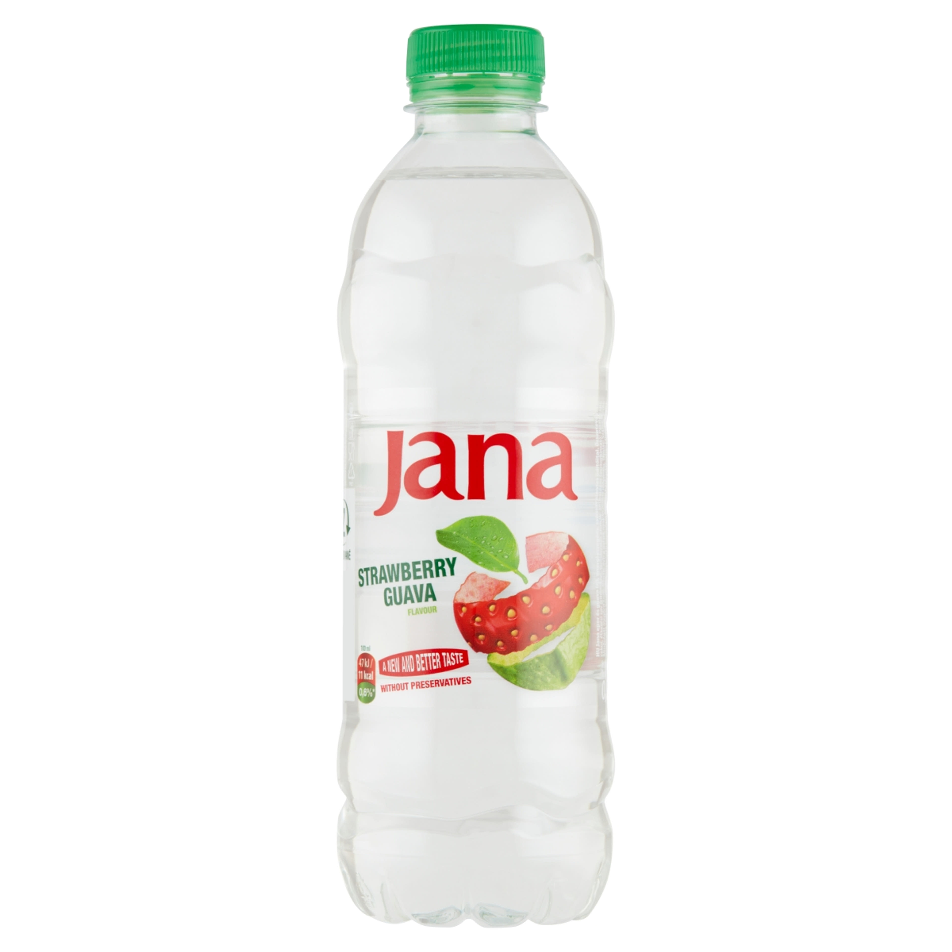 Jana szénsavmentes üdítőital  eper és guava ízű - 500 ml-1