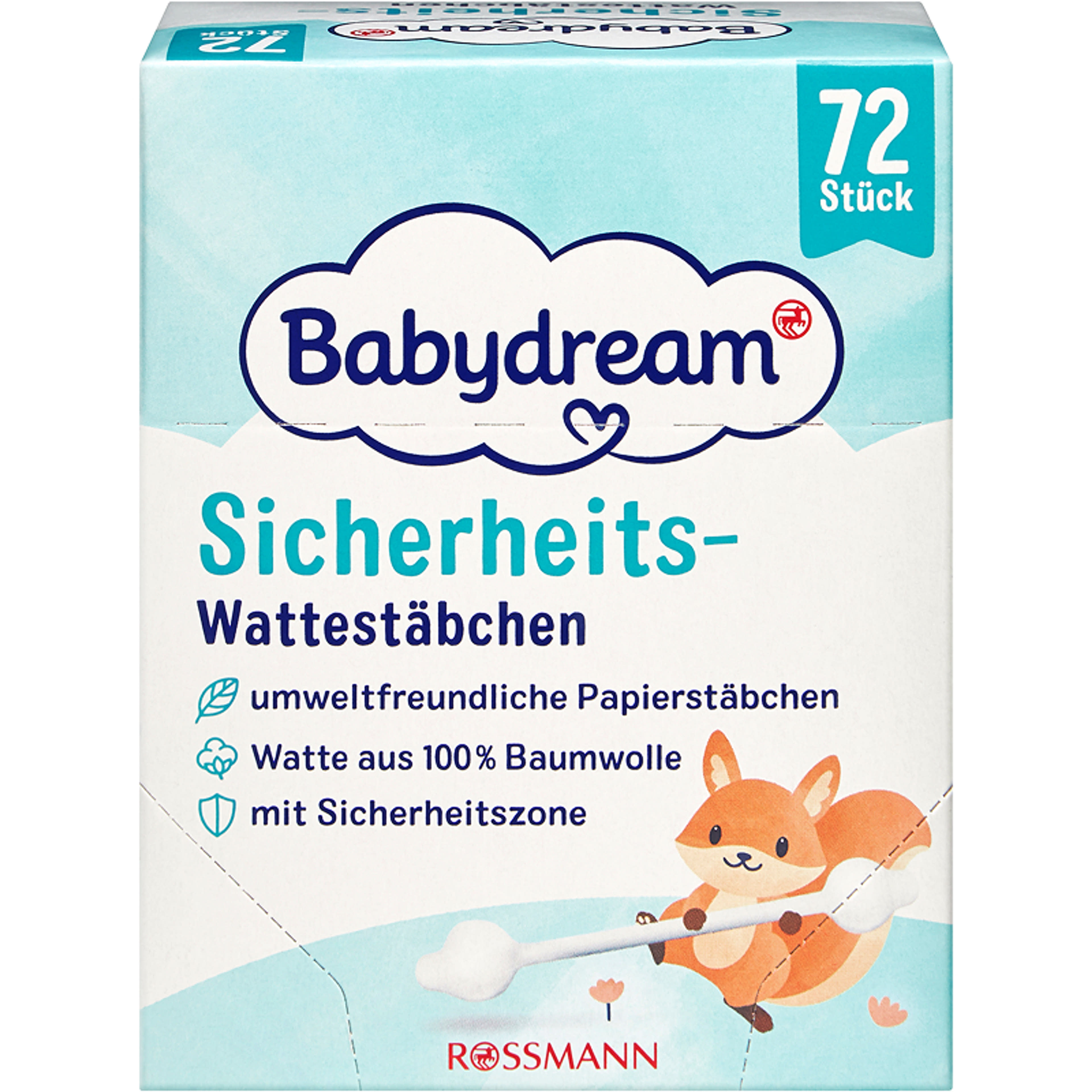 Babydream fültisztító - 72 db