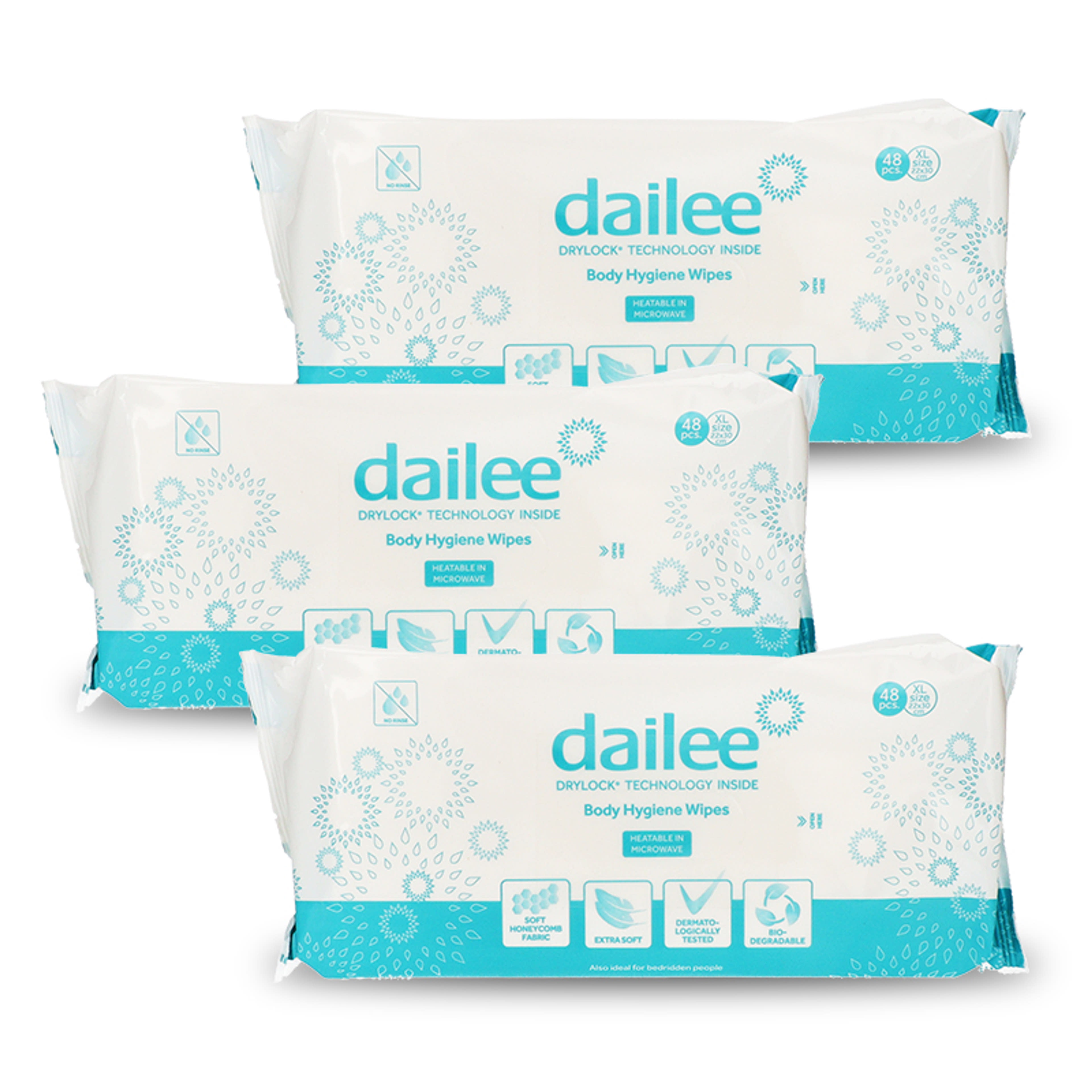 Dailee nedves törlőkendő csomag