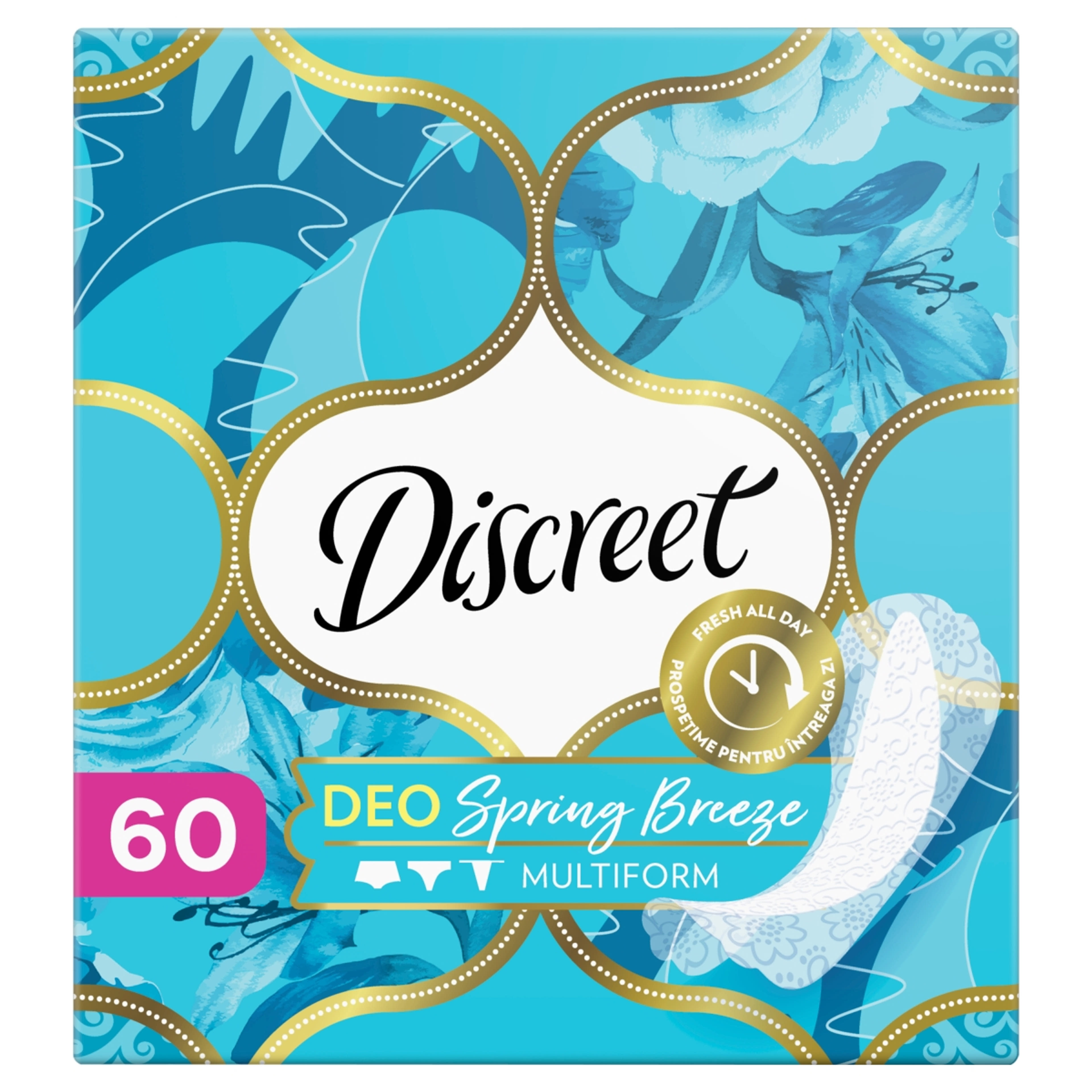 Discreet  Multiform Spring Breeze Tisztasági Betétek x60-1