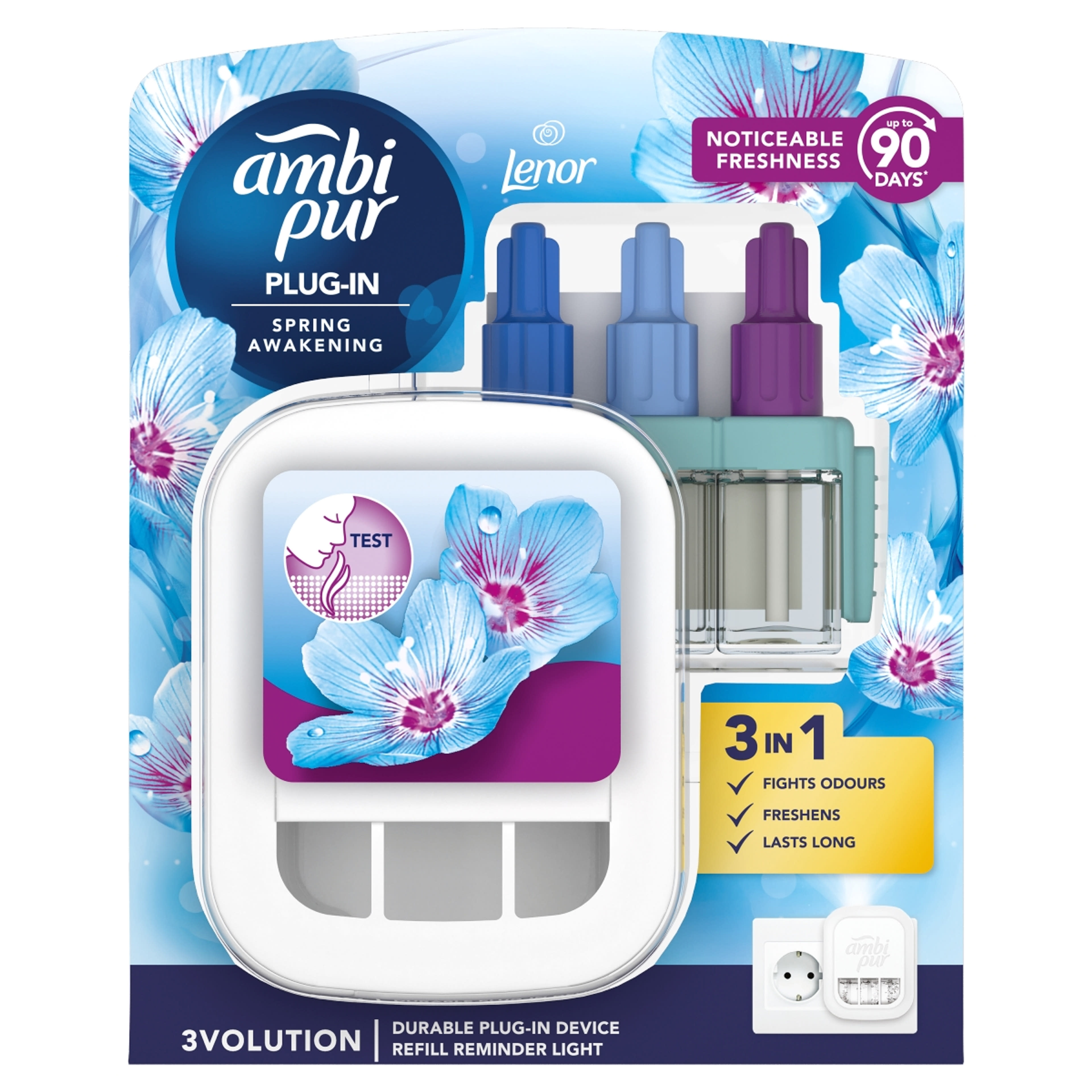 Ambi Pur 3Volution Lenor Spring Elektromos Készülék - 20 ml