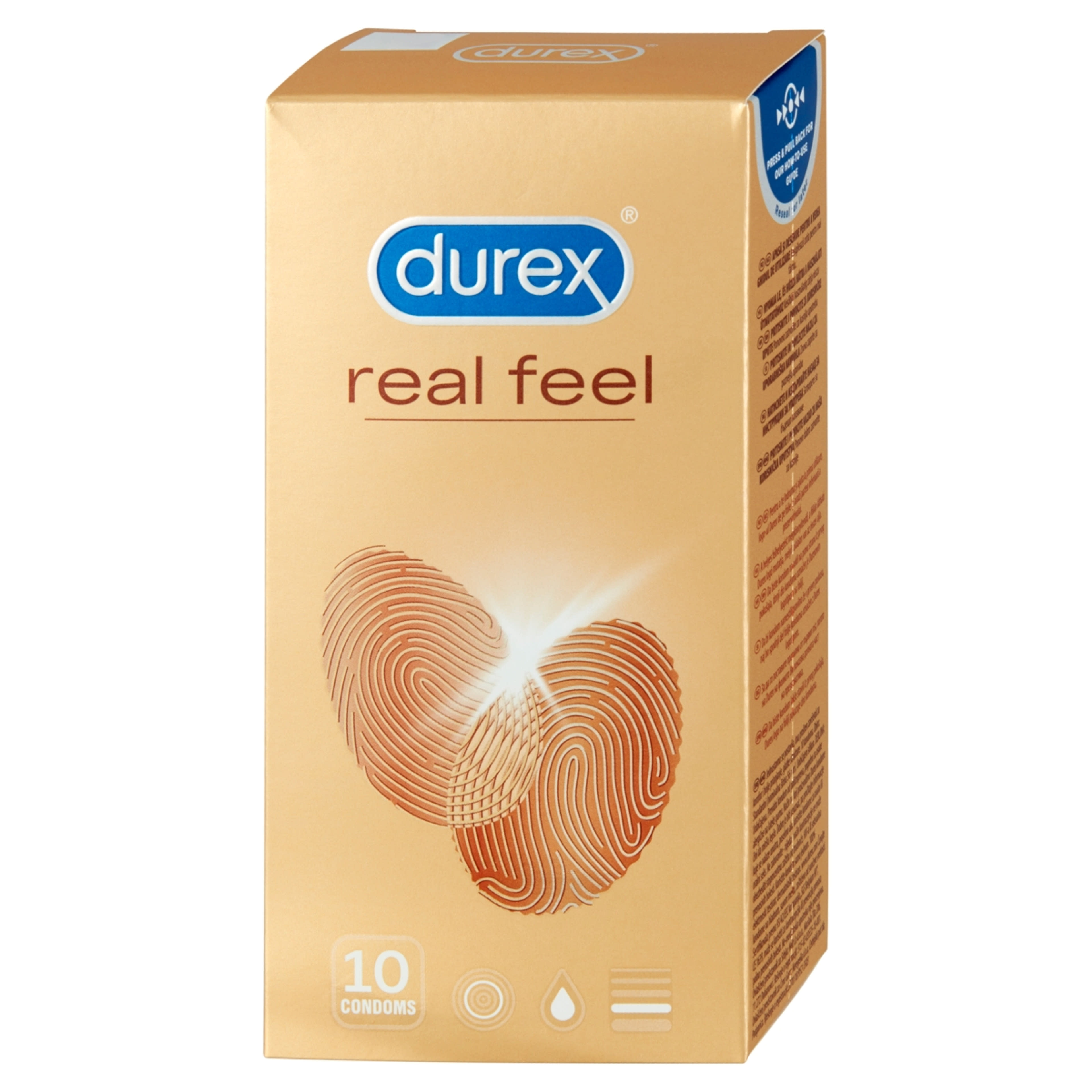 Durex Real feel óvszer - 10 db-5