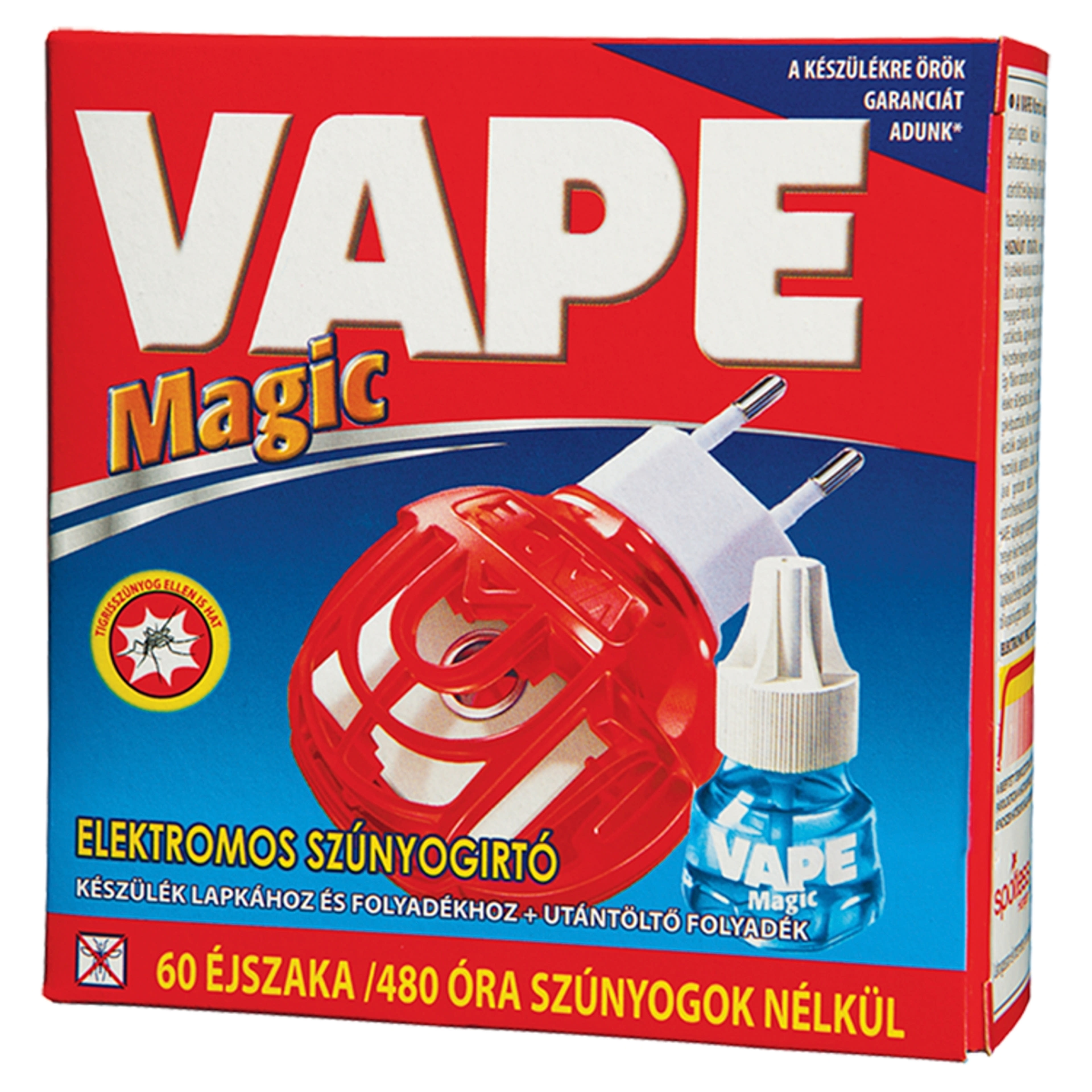 Vape Magic Elektromos Szúnyogírtó Készülék És Utántöltő Folyadék - 36 ml
