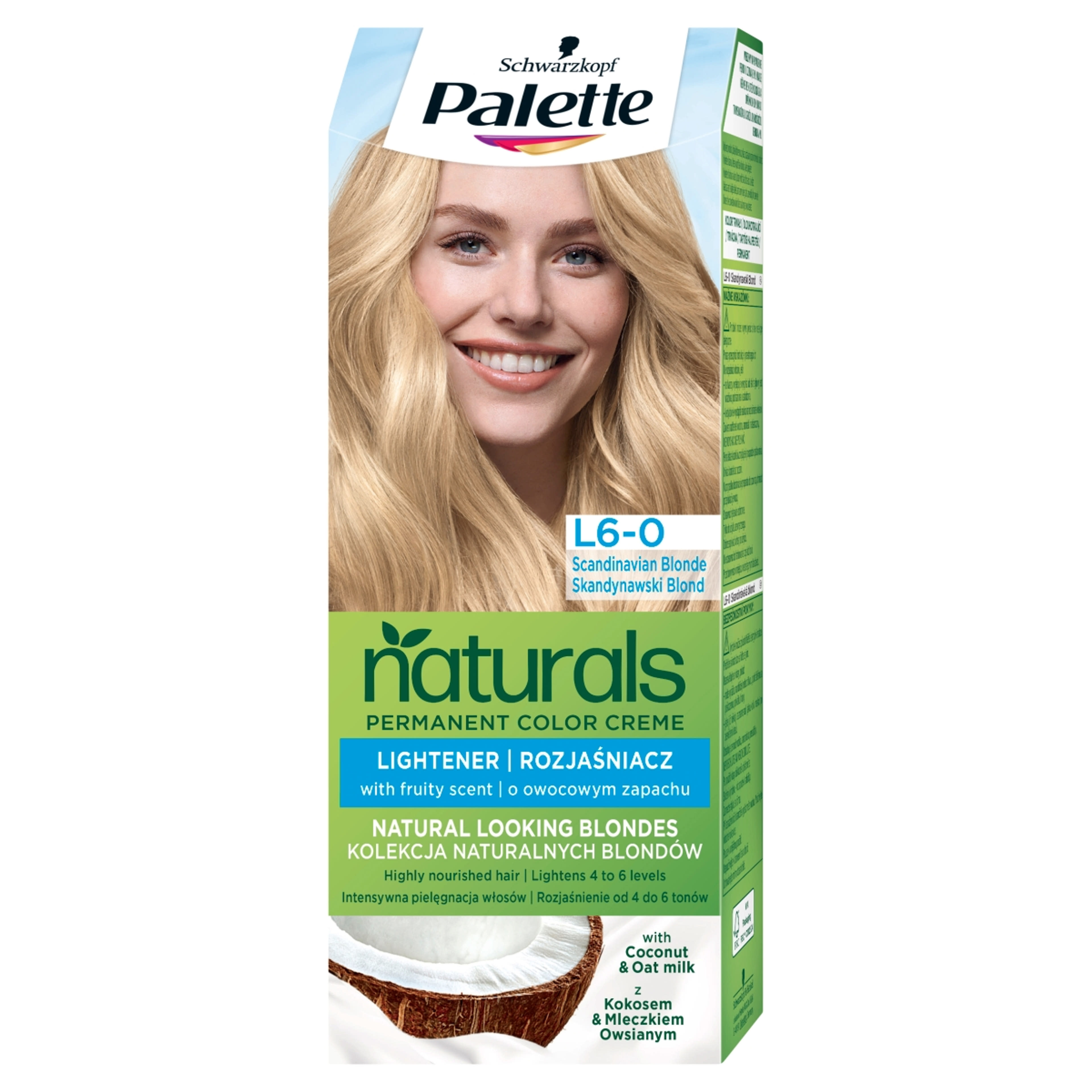 Palette Permanent Naturals Color Creme ápoló krémhajfesték 0-00 skandinávszőke (100) - 1 db-1