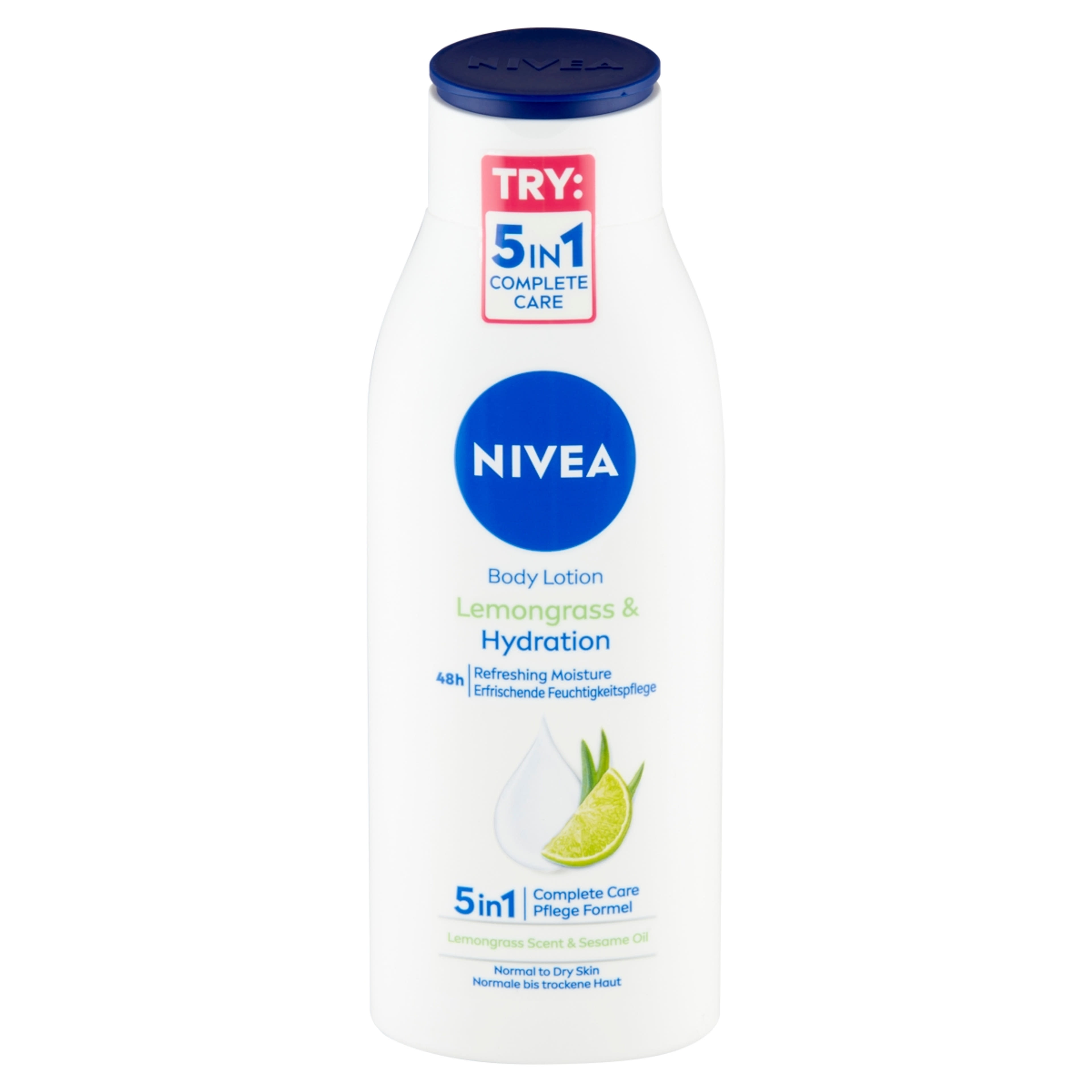 Nivea Lemongrass & Hydration testápoló tej - 400 ml-3