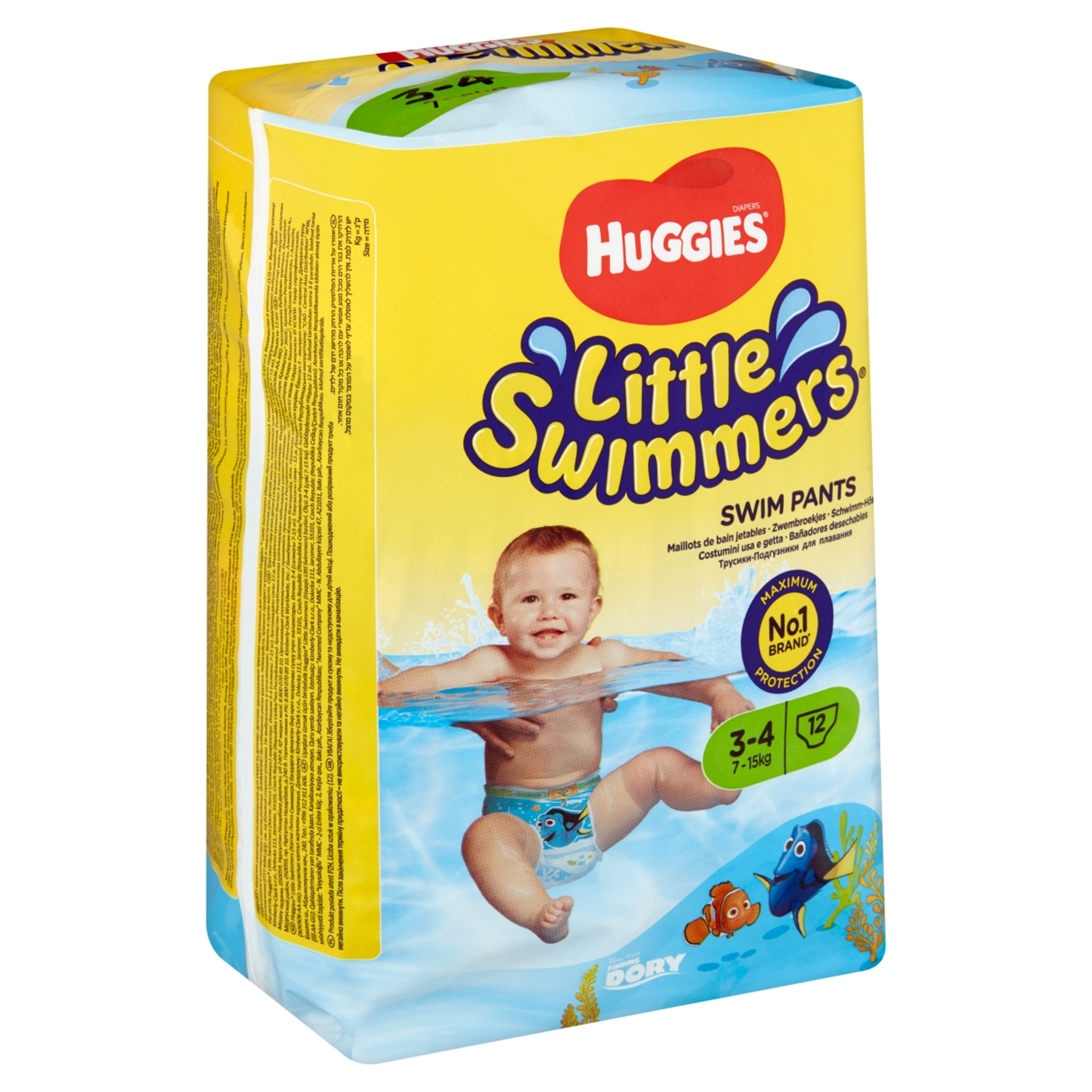 Huggies Little Swimmers 3-4 7 kg-15 kg úszópelenka - 12 db-2