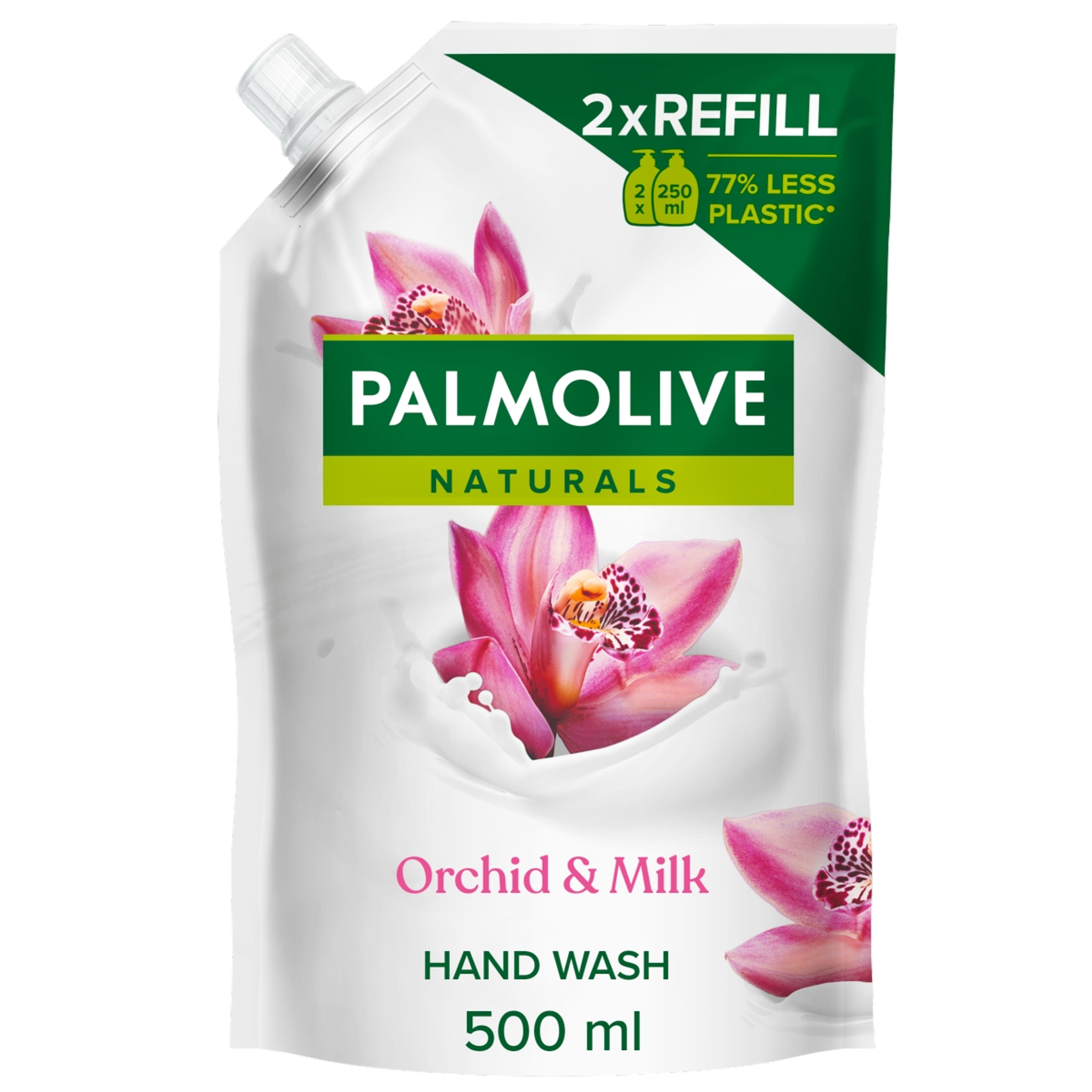 Palmolive Naturals Milk & Orchid folyékony szappan utántöltő - 500 ml