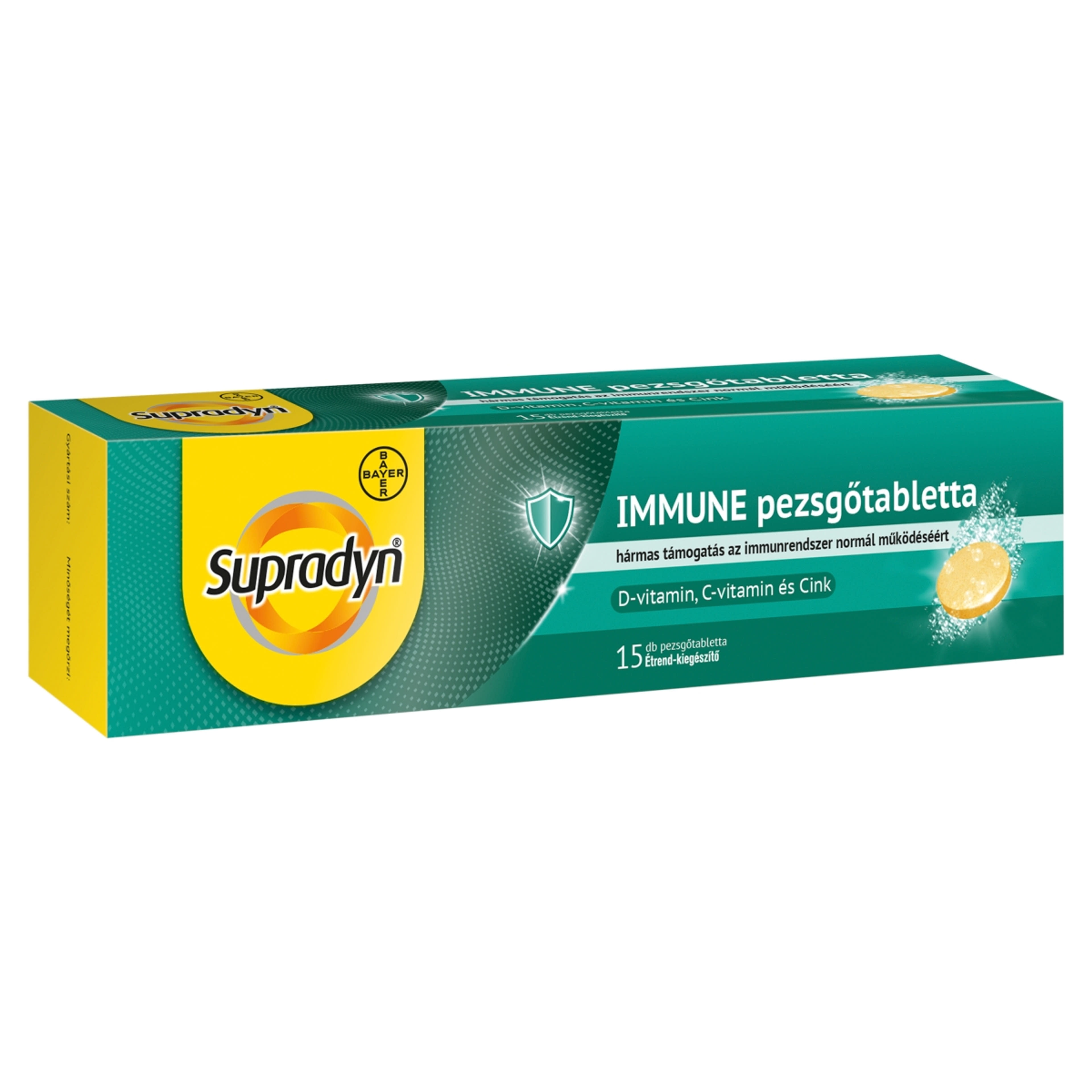 Supradyn Immune Pezsgőtabletta - 15 db