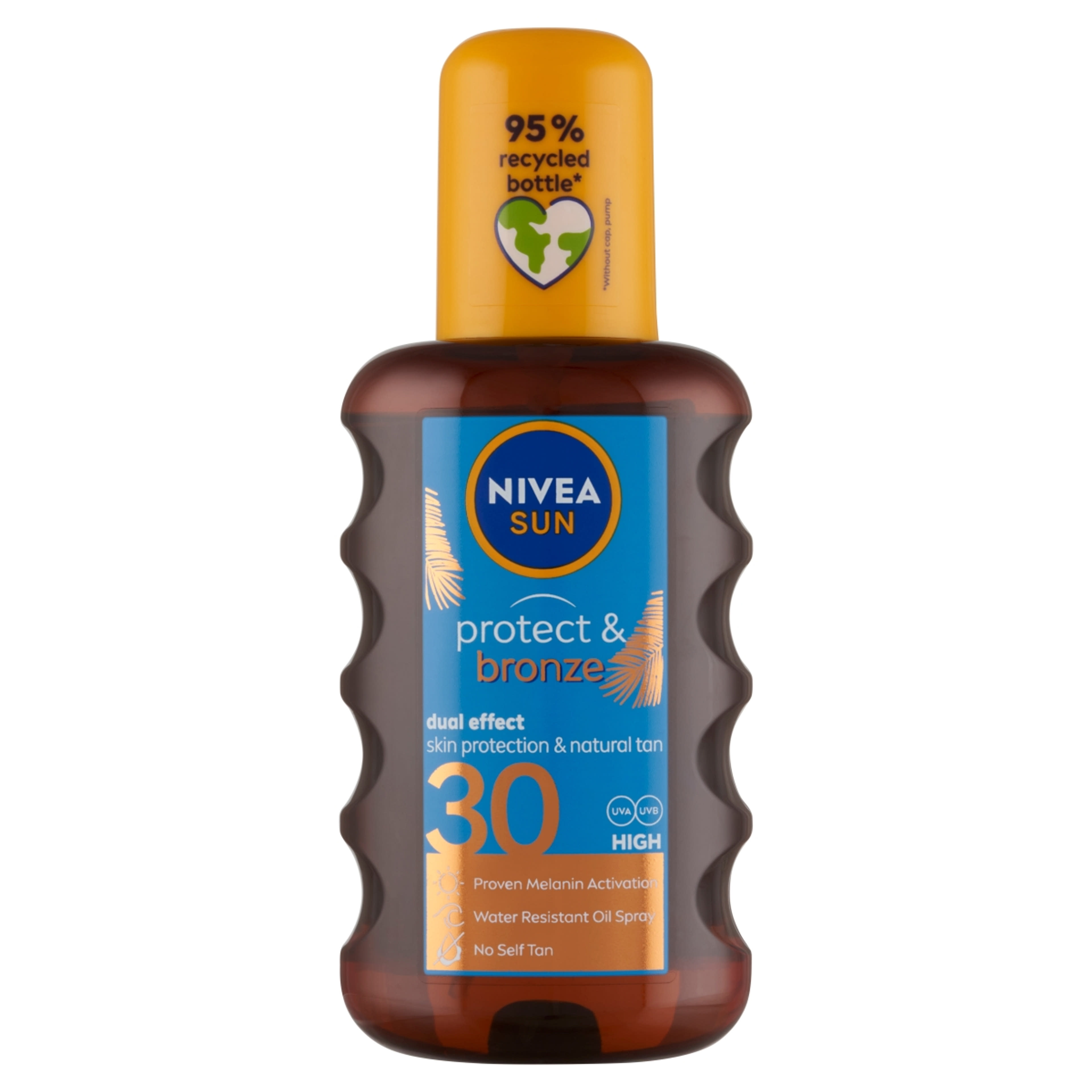 NIVEA SUN Protect & Bronze napolaj spray FF30 - 200 ml