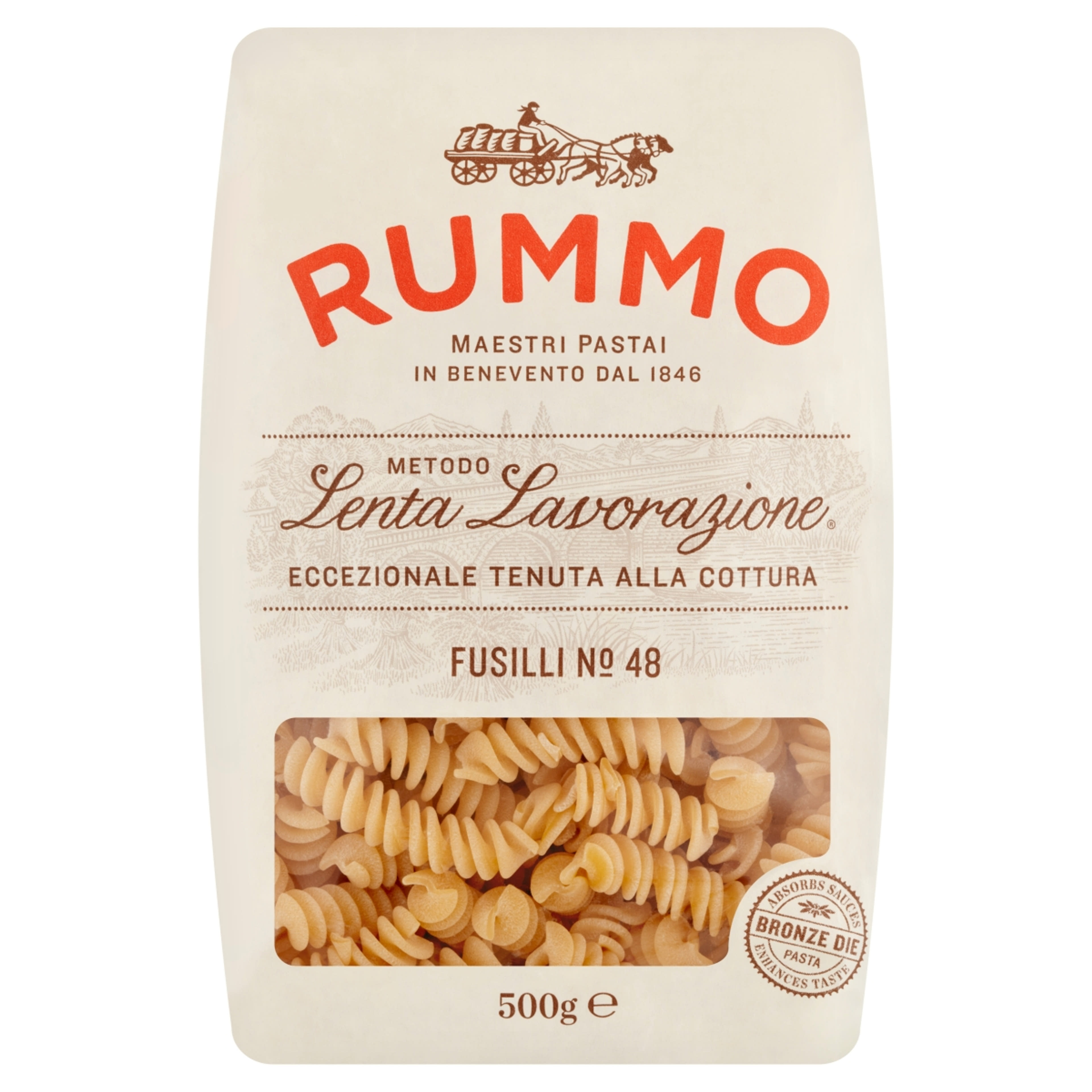 Rummo Fusilli tészta - 500 g-1