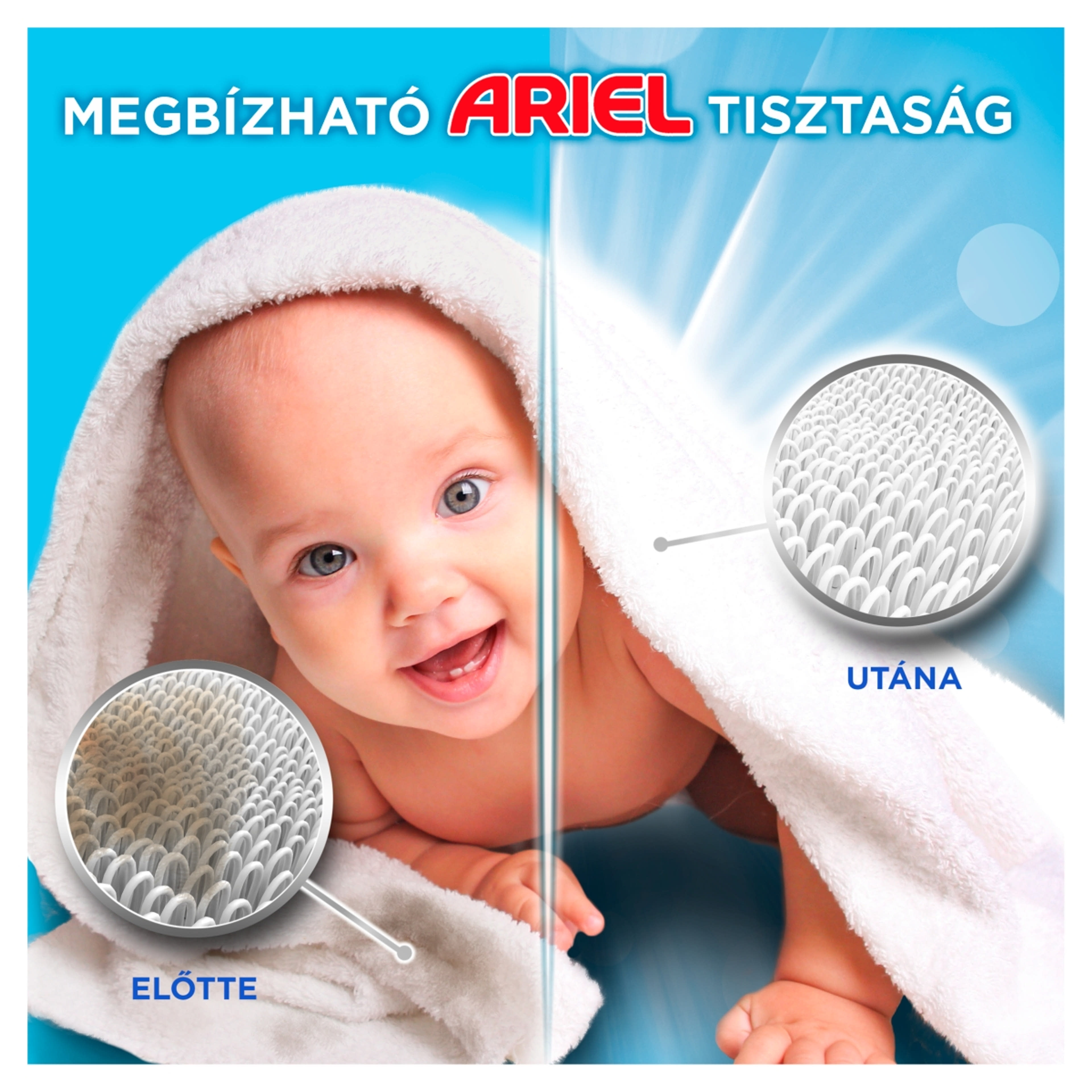 Ariel Sensitive Skin Clean & Fresh folyékony mosószer, 34 mosáshoz - 1700 ml-4