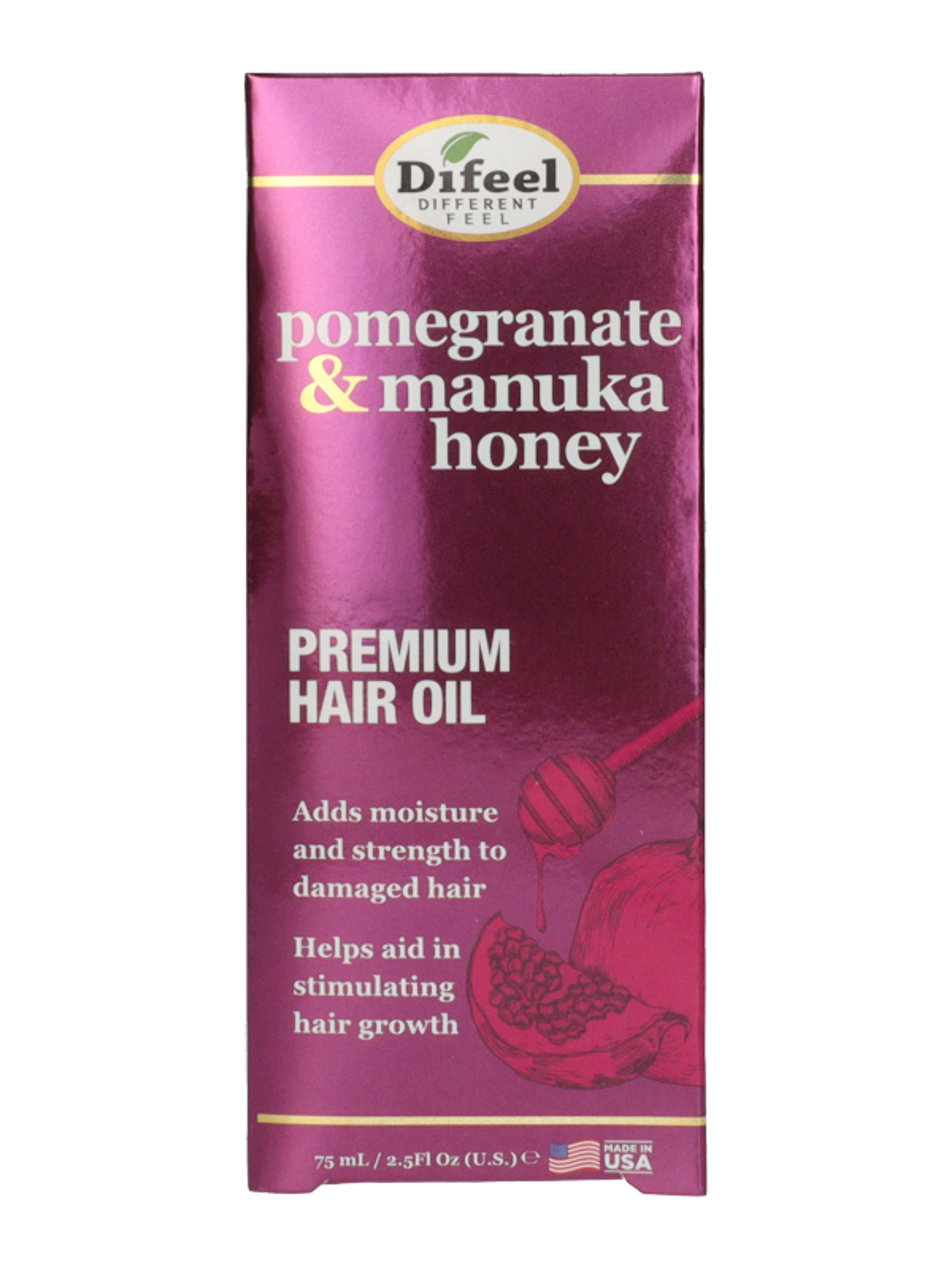 Difeel Pomegranate & Manuka Honey hajápoló olaj - 75 ml