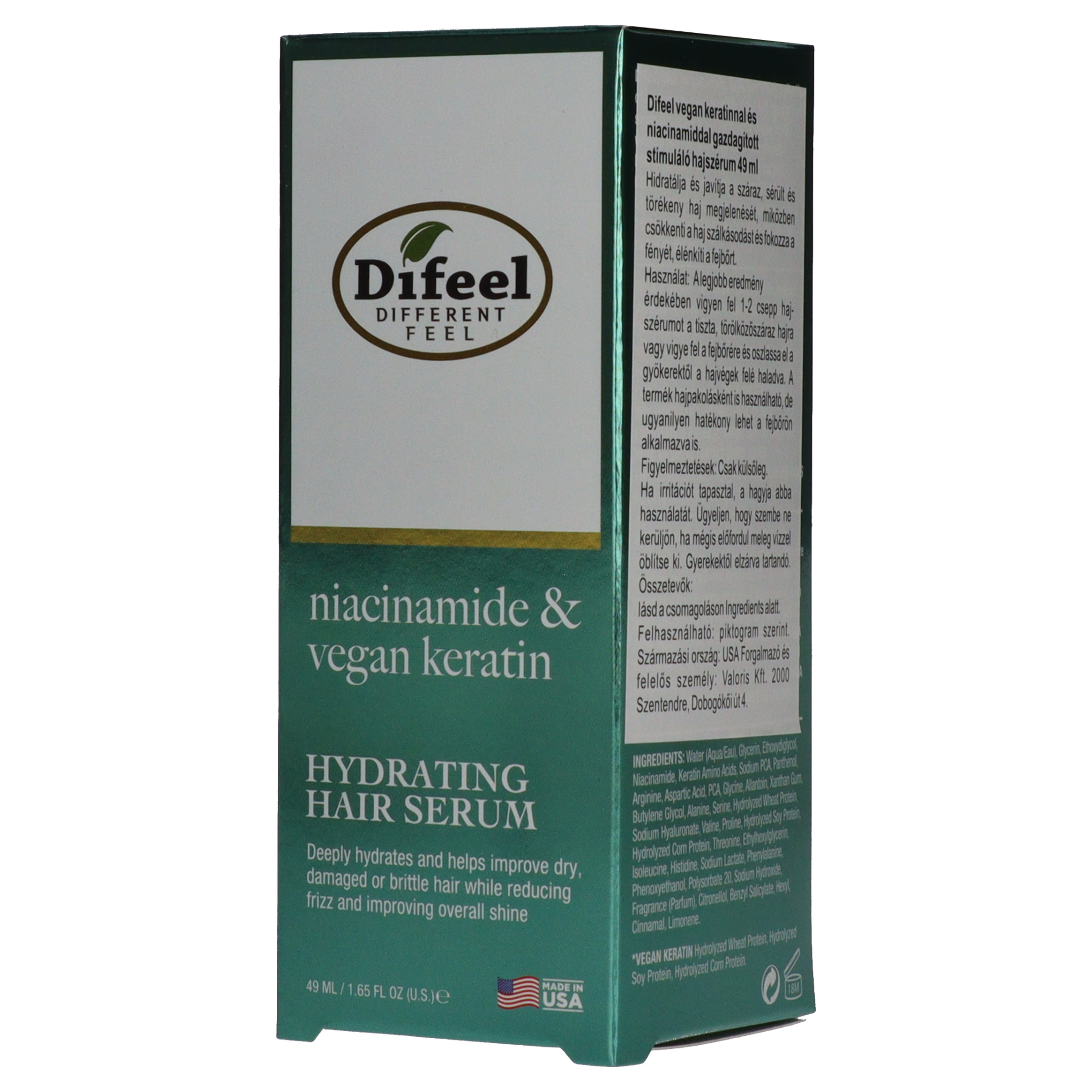 Difeel Niacinamide&Keratin hajszérum - 49 ml-2
