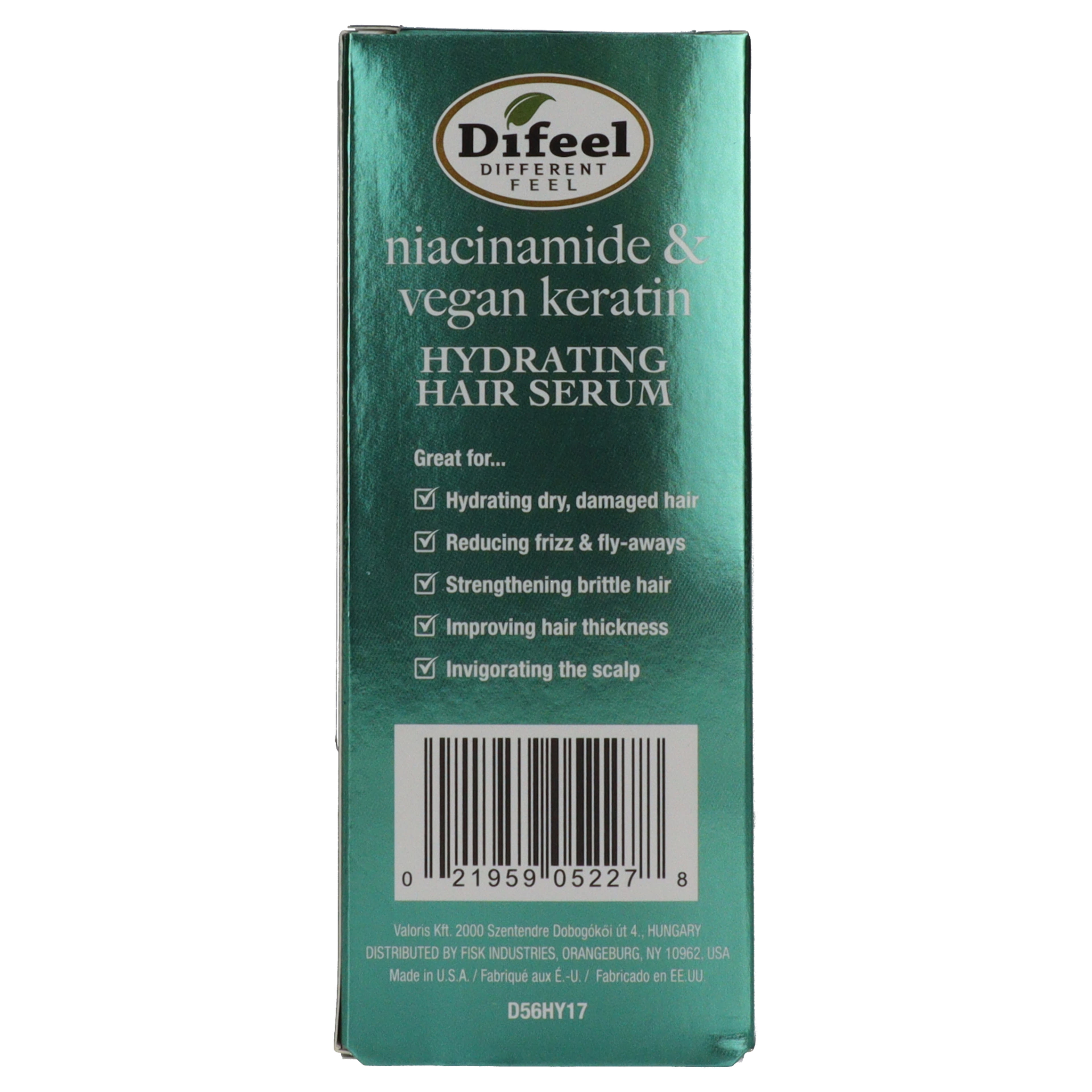 Difeel Niacinamide&Keratin hajszérum - 49 ml-3